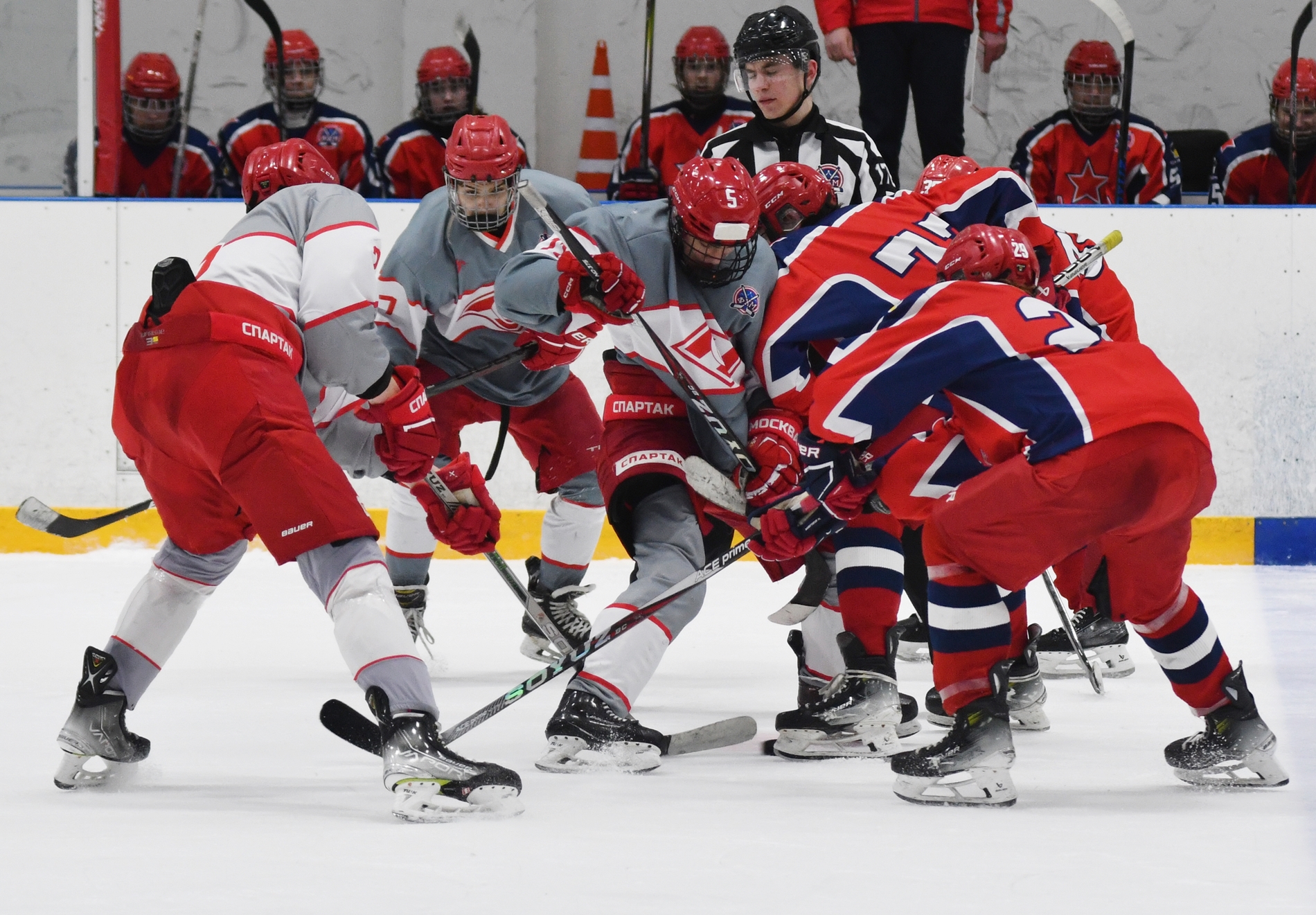 Фото: ЦСКА – Спартак – 3:2 ПБ. Серия за третье место плей-офф Первенства юниоров