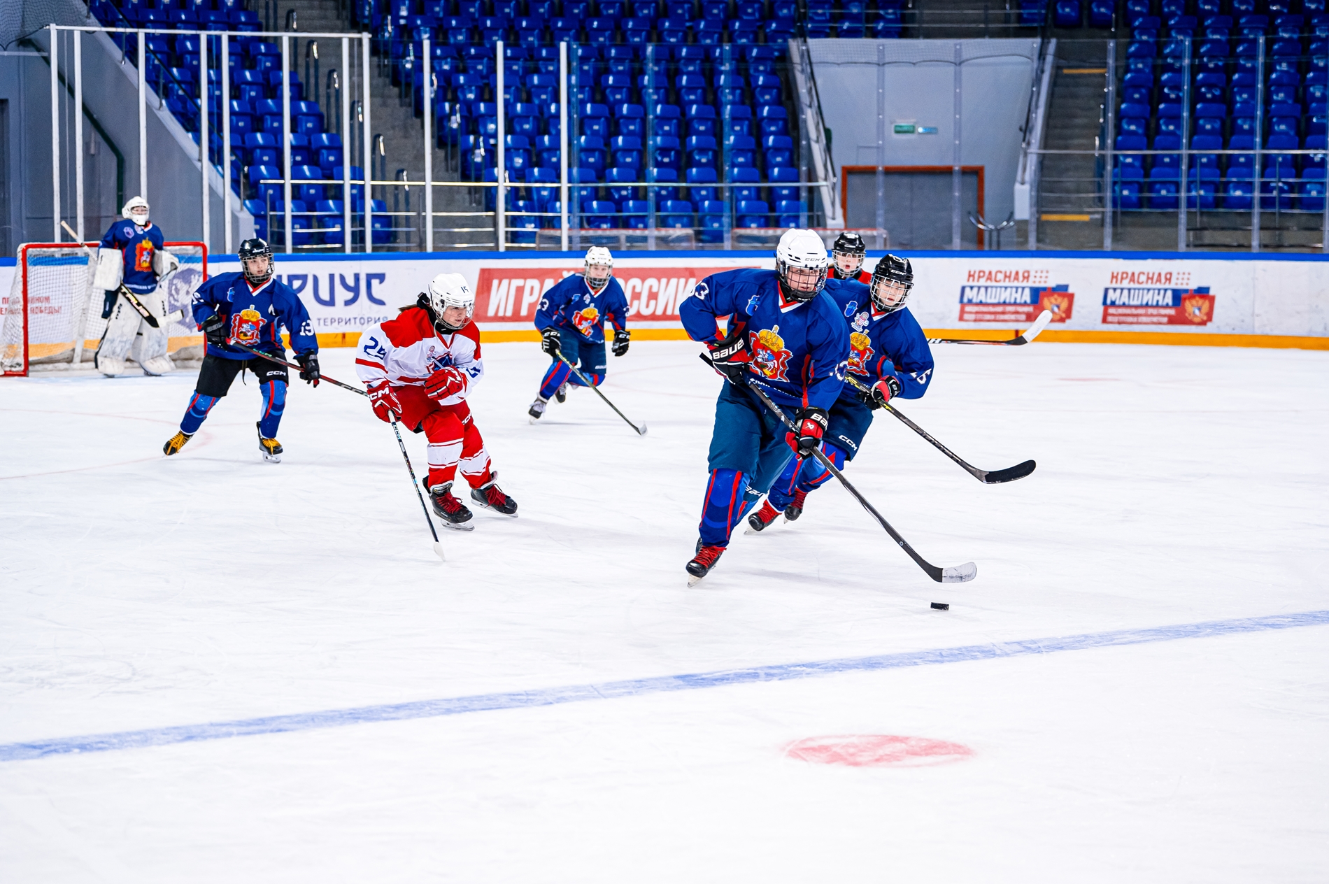 Фото: Московская область – Москва-2 – 5:0. IV этап Первенства России среди девушек до 15 лет