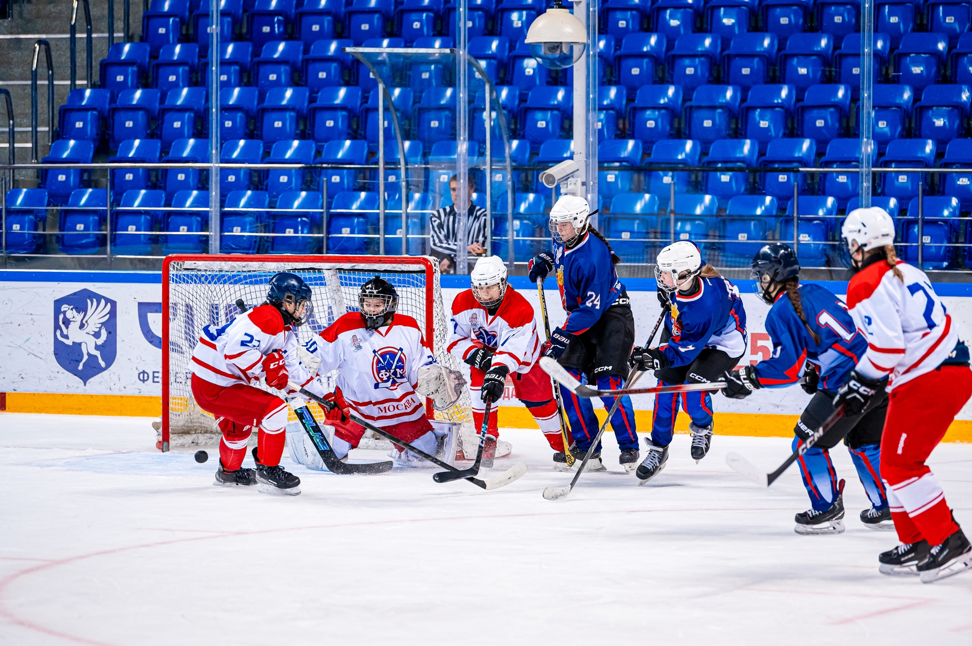 Фото: Московская область – Москва-2 – 5:0. IV этап Первенства России среди девушек до 15 лет