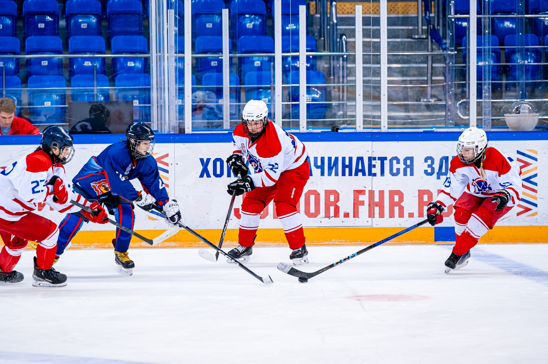 Фото: Московская область – Москва-2 – 5:0. IV этап Первенства России среди девушек до 15 лет