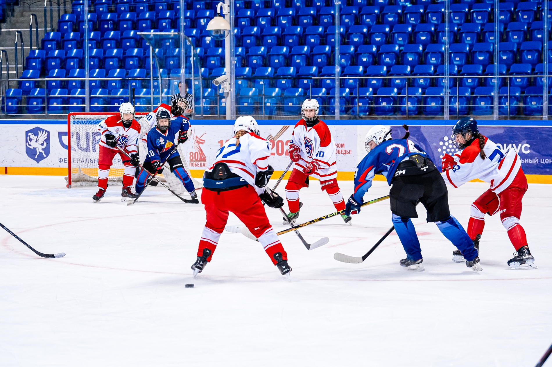 Фото: Московская область – Москва-2 – 5:0. IV этап Первенства России среди девушек до 15 лет
