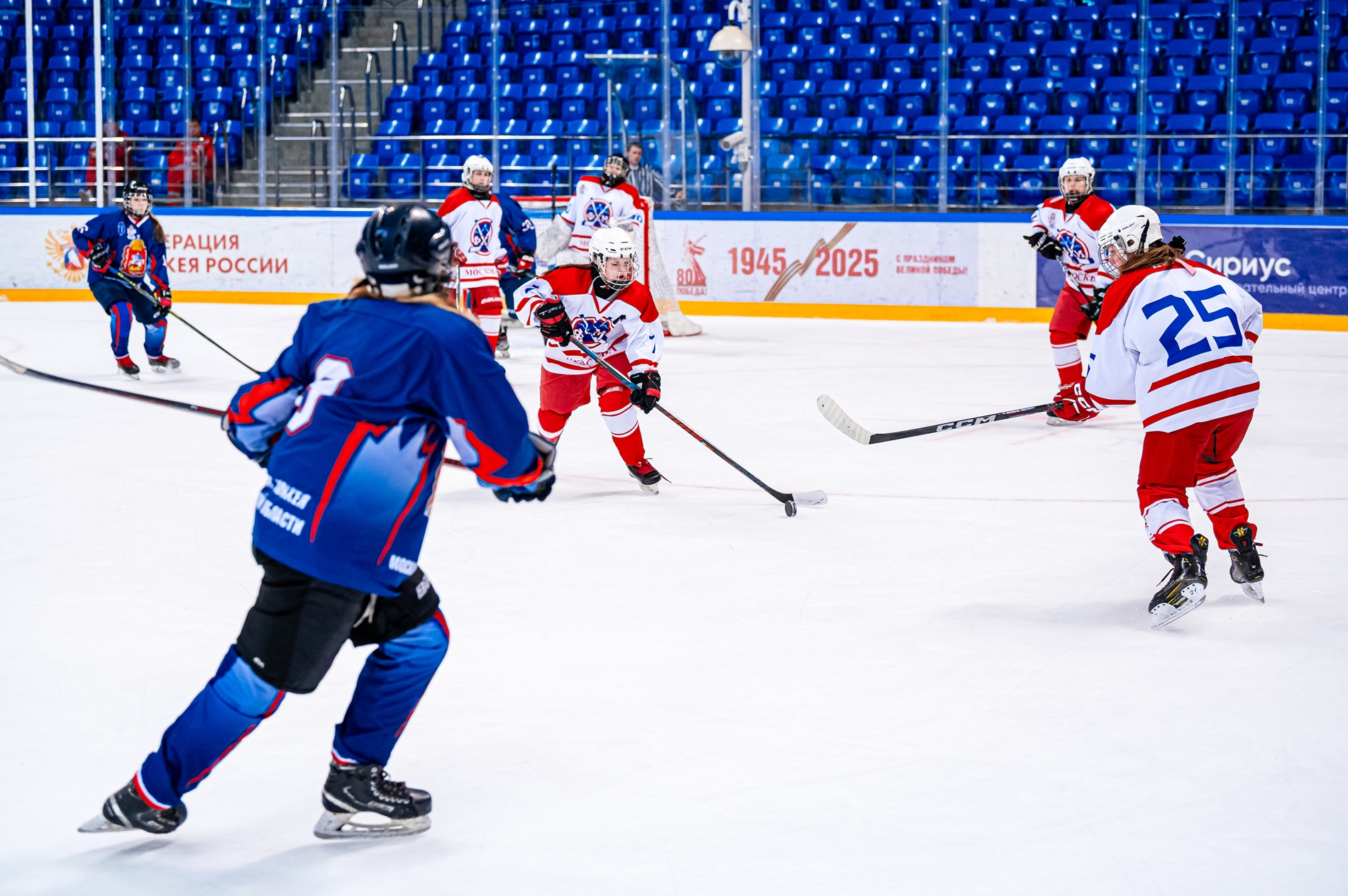 Фото: Московская область – Москва-2 – 5:0. IV этап Первенства России среди девушек до 15 лет