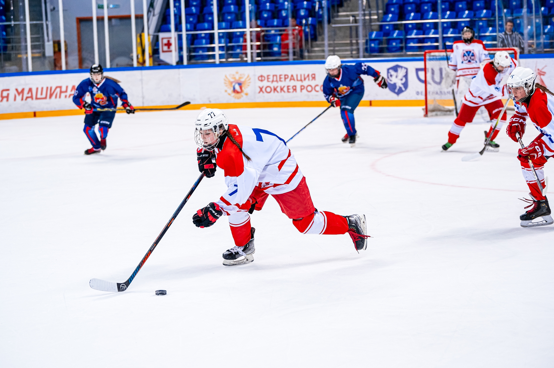 Фото: Московская область – Москва-2 – 5:0. IV этап Первенства России среди девушек до 15 лет