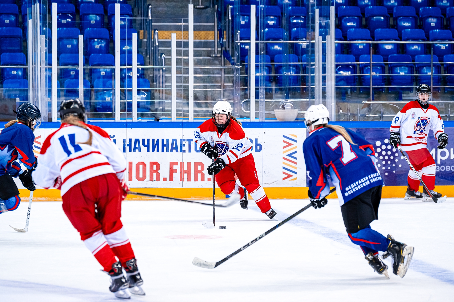 Фото: Московская область – Москва-2 – 5:0. IV этап Первенства России среди девушек до 15 лет