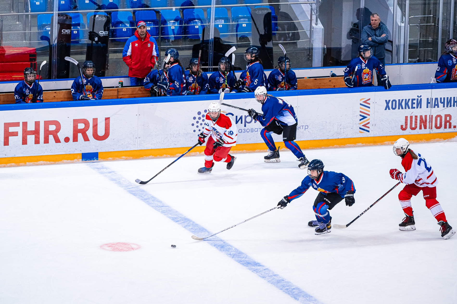 Фото: Московская область – Москва-2 – 5:0. IV этап Первенства России среди девушек до 15 лет
