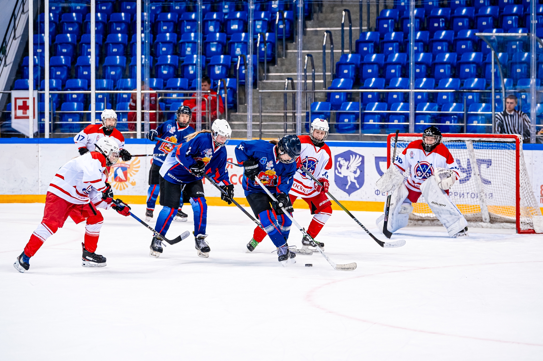 Фото: Московская область – Москва-2 – 5:0. IV этап Первенства России среди девушек до 15 лет