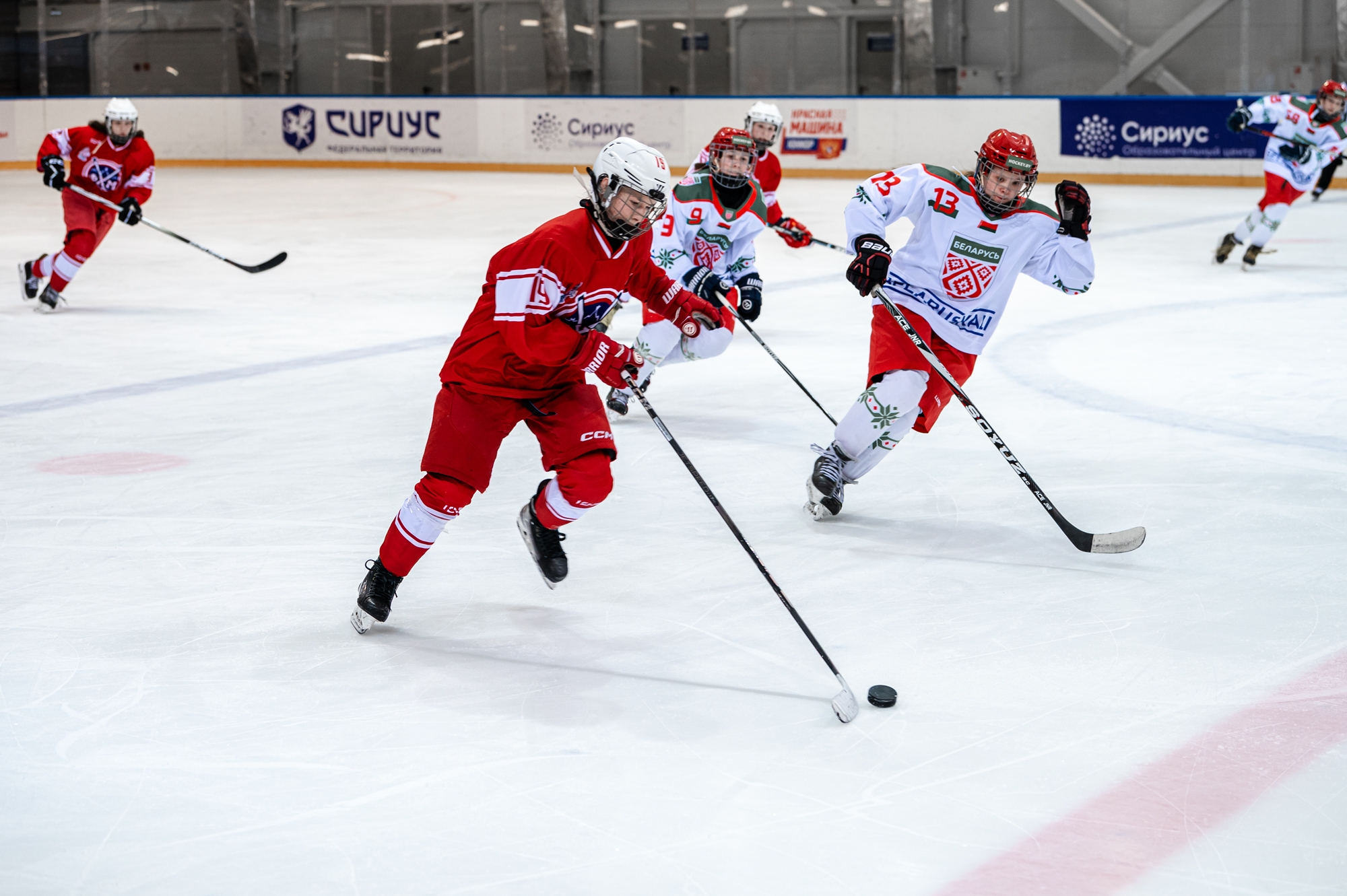 Фото: Москва – Беларусь – 4:0. IV этап Первенства России среди девушек до 15 лет