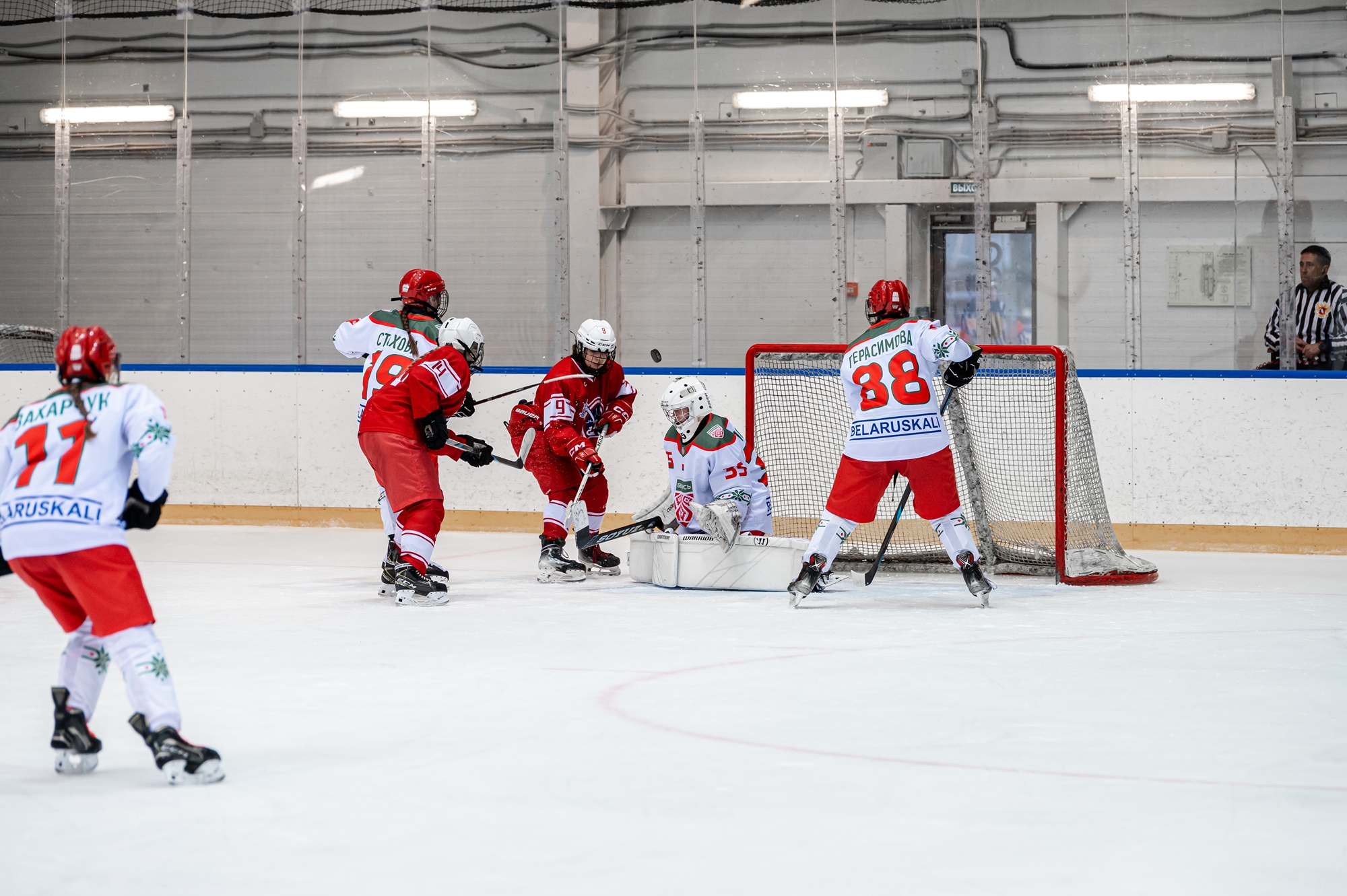 Фото: Москва – Беларусь – 4:0. IV этап Первенства России среди девушек до 15 лет