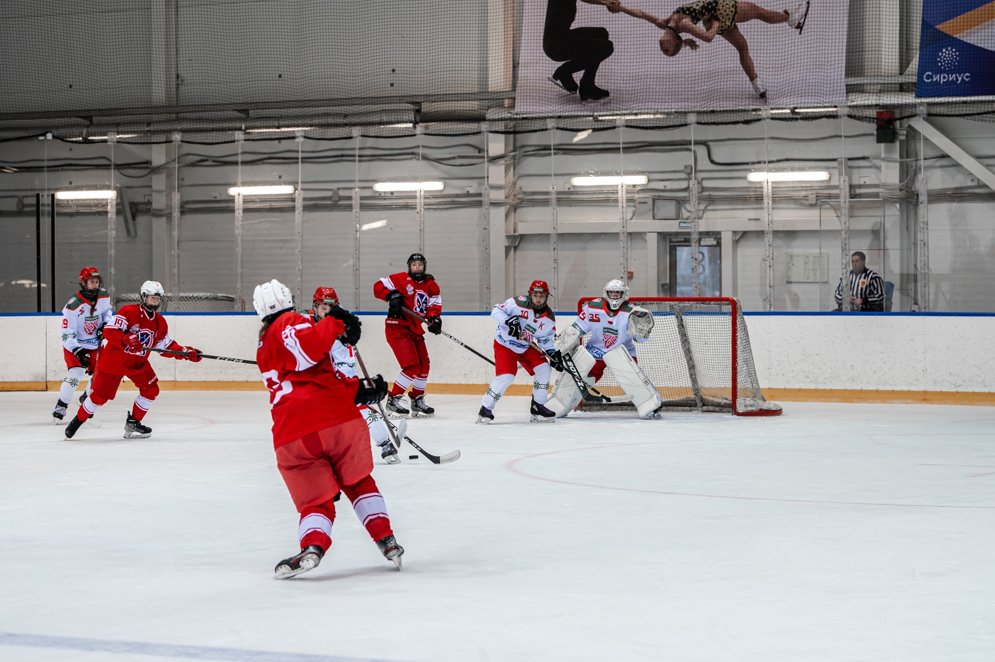 Фото: Москва – Беларусь – 4:0. IV этап Первенства России среди девушек до 15 лет