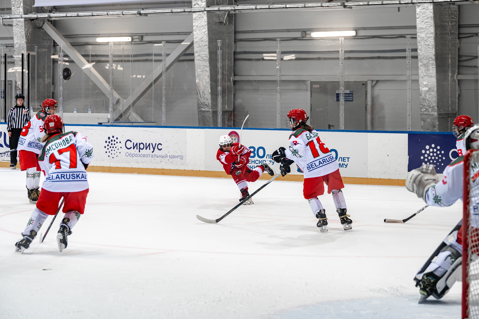 Фото: Москва – Беларусь – 4:0. IV этап Первенства России среди девушек до 15 лет