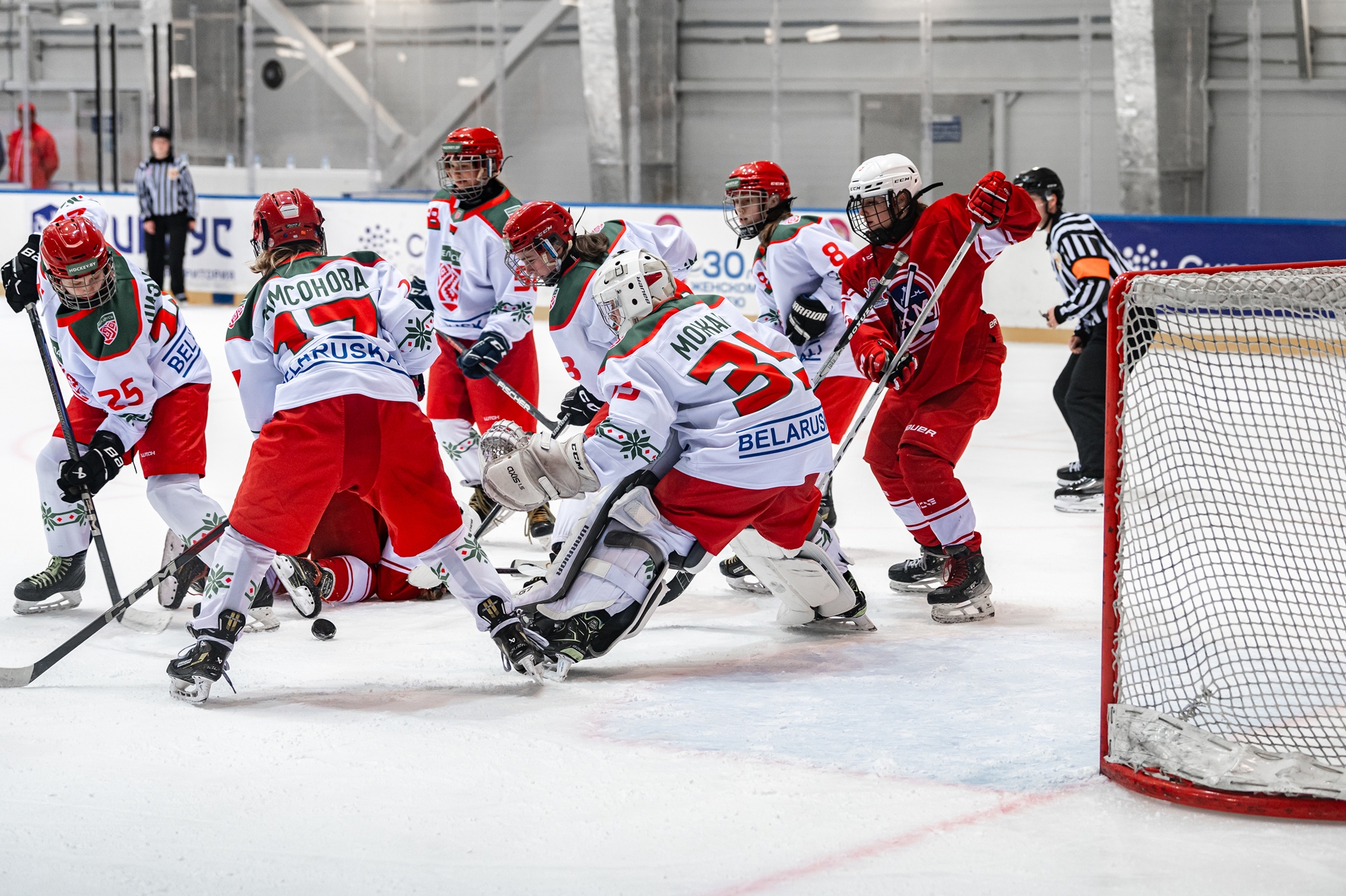 Фото: Москва – Беларусь – 4:0. IV этап Первенства России среди девушек до 15 лет