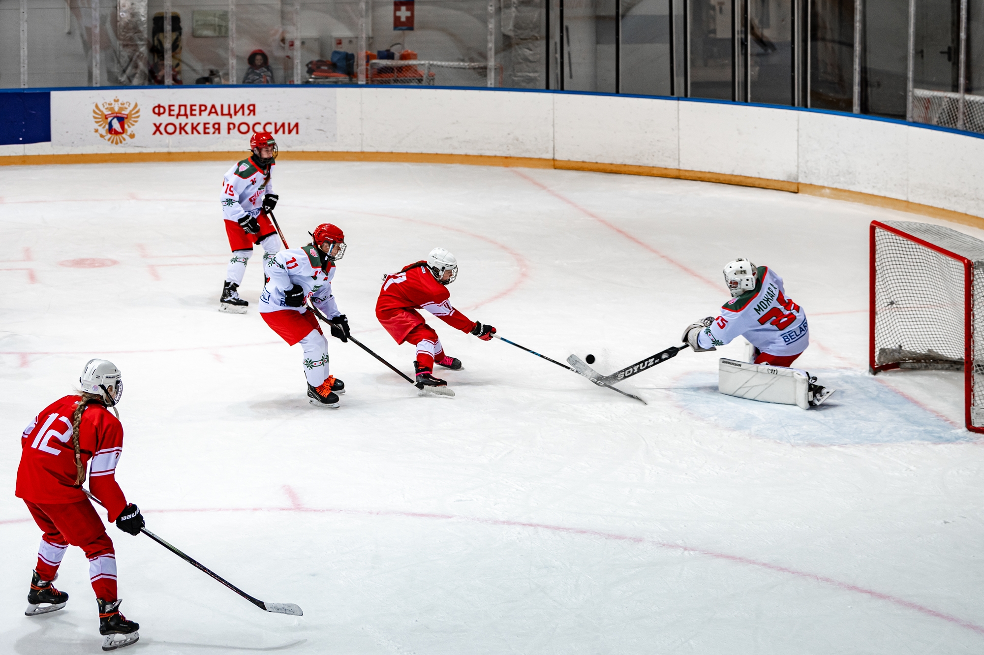 Фото: Москва – Беларусь – 4:0. IV этап Первенства России среди девушек до 15 лет