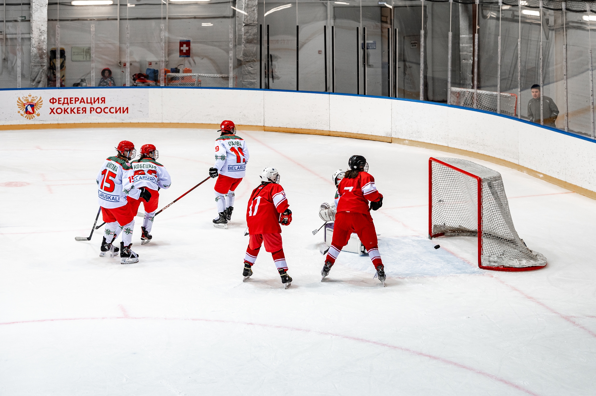 Фото: Москва – Беларусь – 4:0. IV этап Первенства России среди девушек до 15 лет