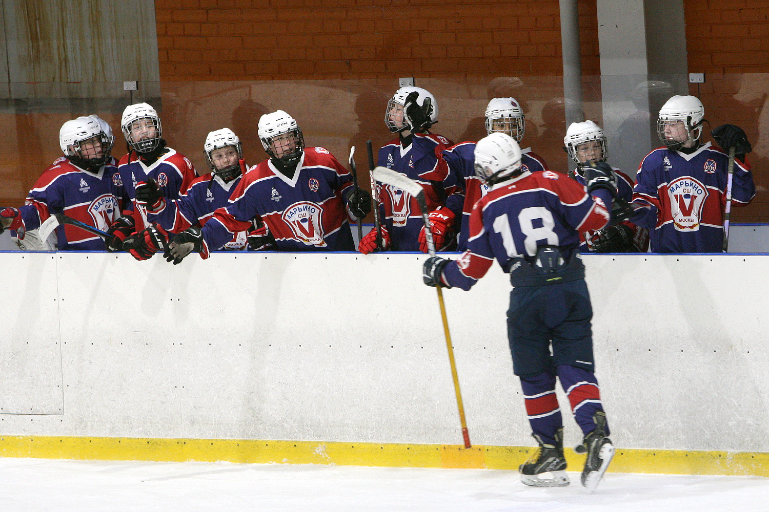 Фото: Марьино-2012 – Гранит-Митино – 5:3 