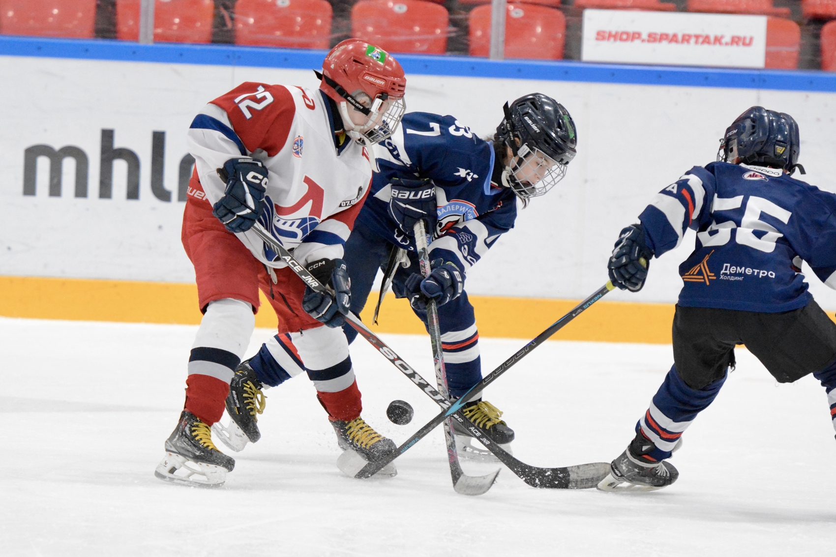 Фото: Академия Харламова-2015 – Локомотив-2004 – 7:15 