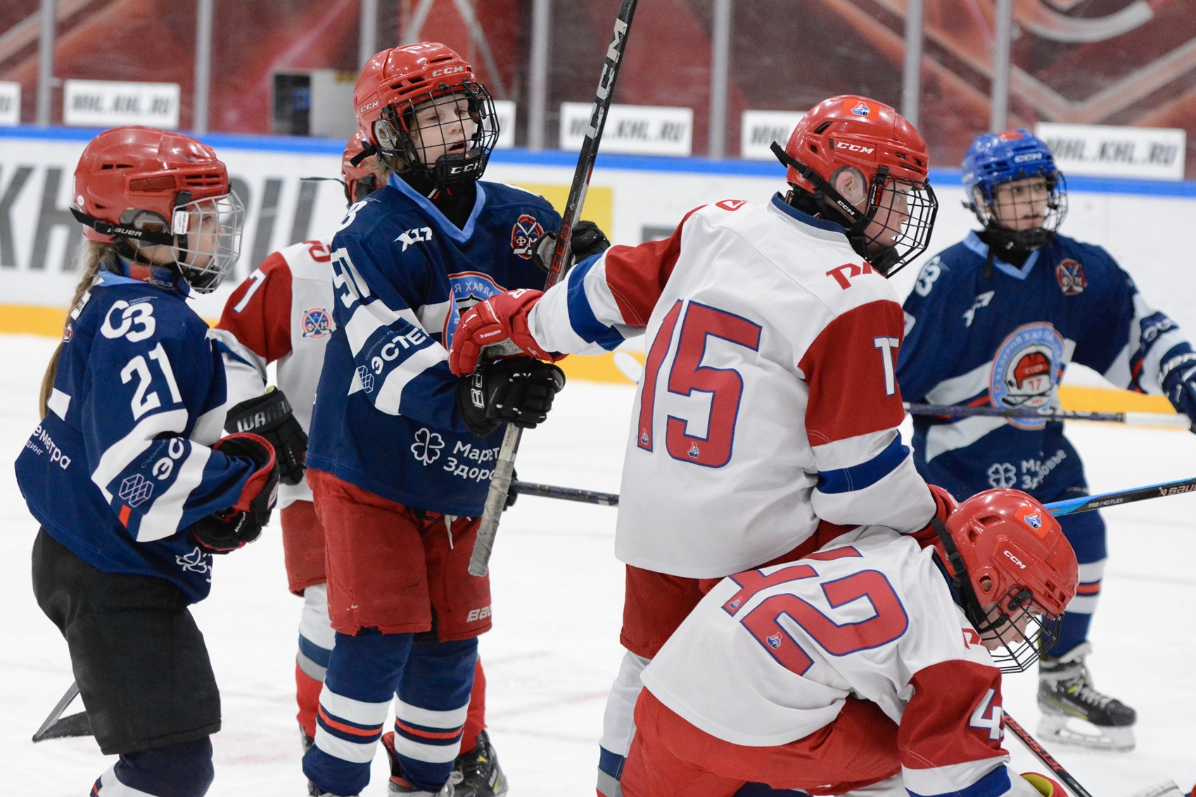 Фото: Академия Харламова-2015 – Локомотив-2004 – 7:15 