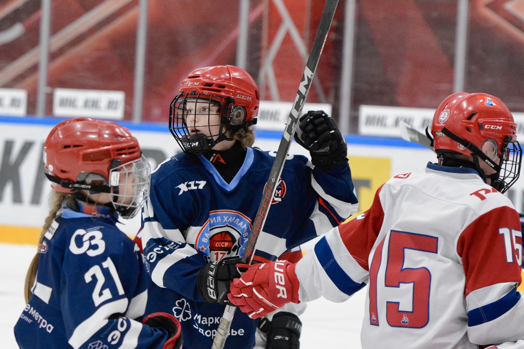 Фото: Академия Харламова-2015 – Локомотив-2004 – 7:15 