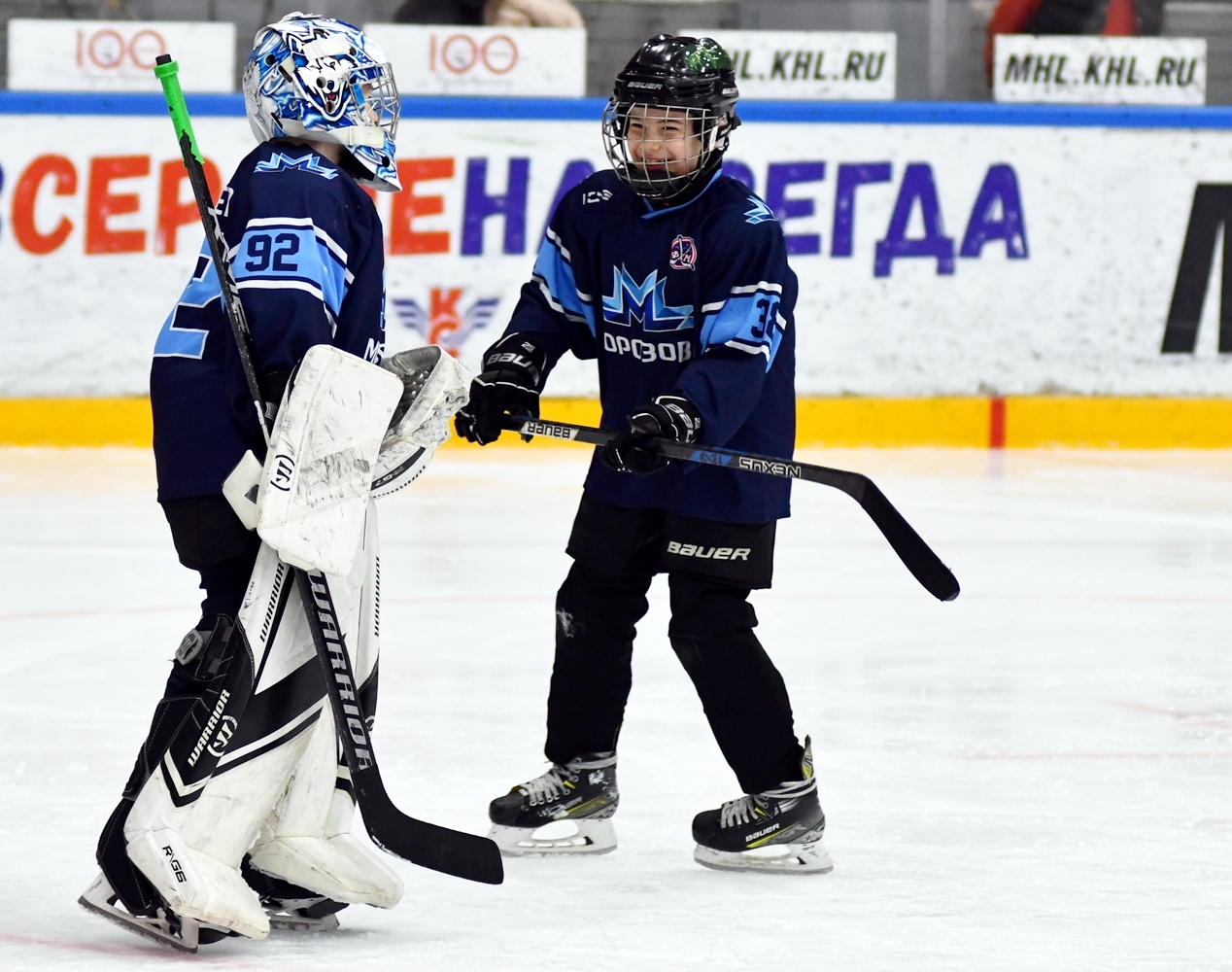 Фото: Кубок ФХМ среди команд 2016 года, плей-офф второго этапа. Арена Крылья Советов