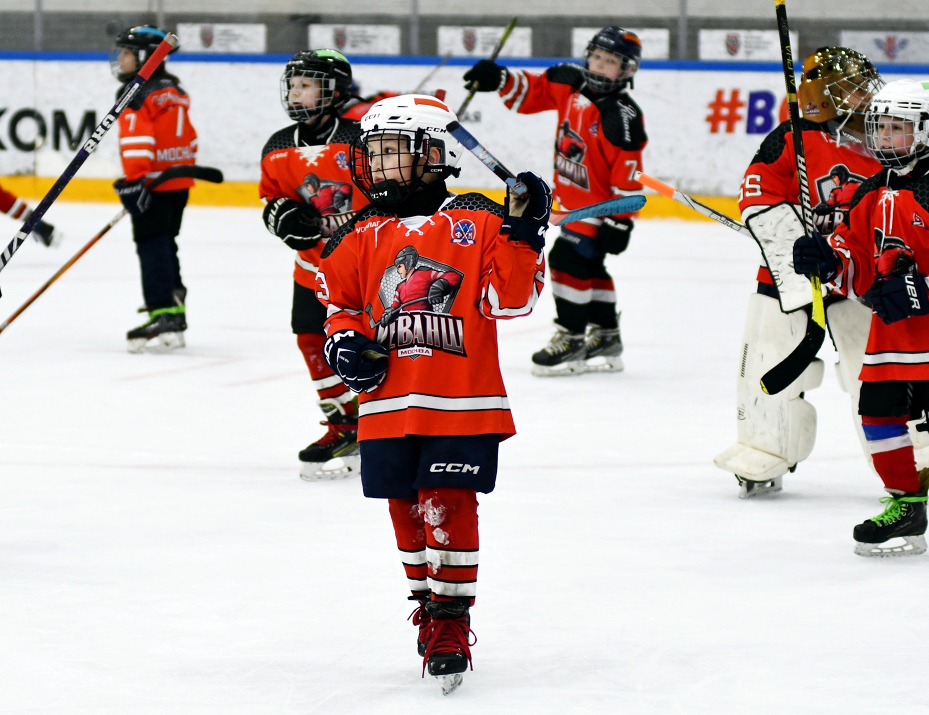 Фото: Кубок ФХМ среди команд 2016 года, плей-офф второго этапа. Арена Крылья Советов