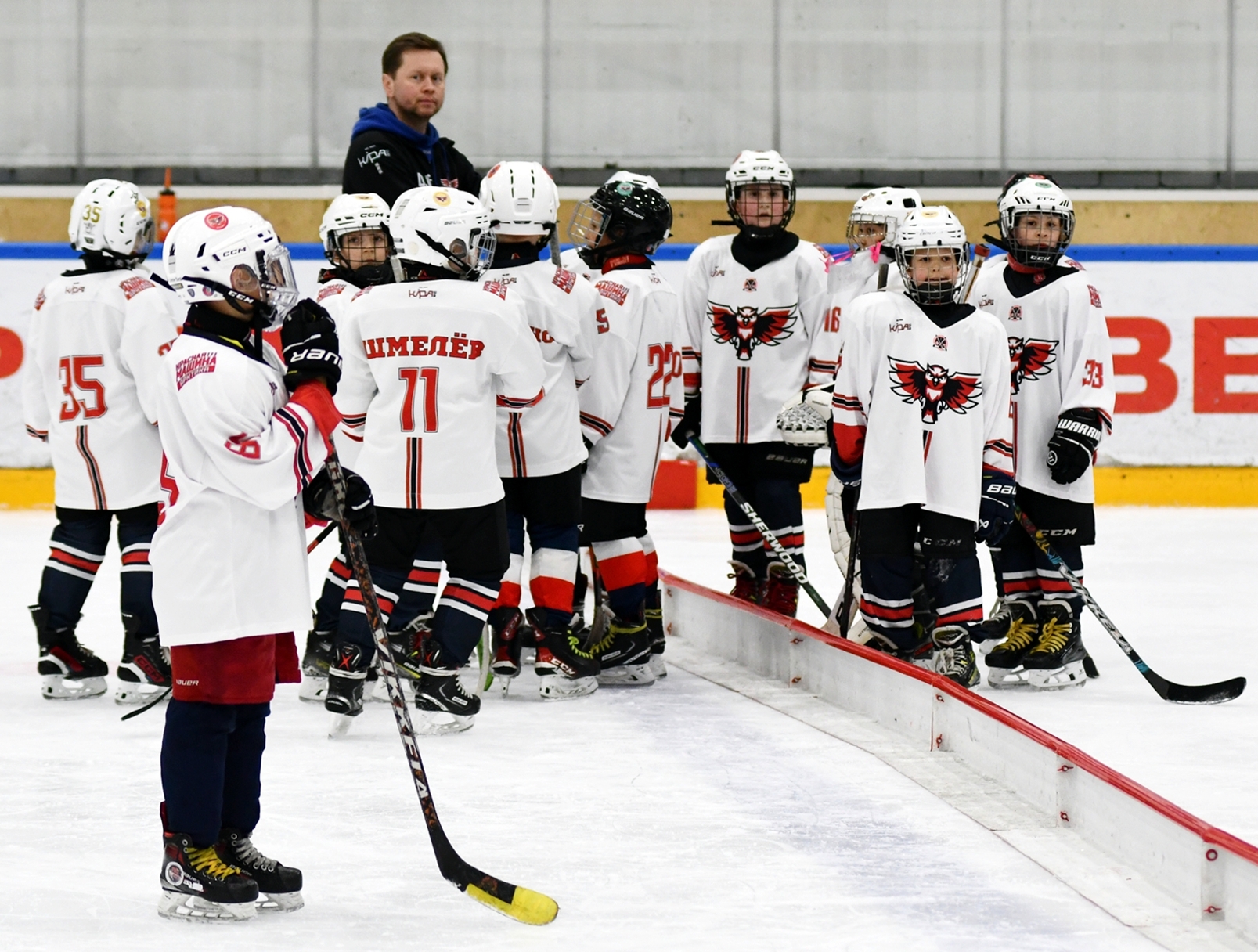 Фото: Кубок ФХМ среди команд 2016 года, плей-офф второго этапа. Арена Крылья Советов
