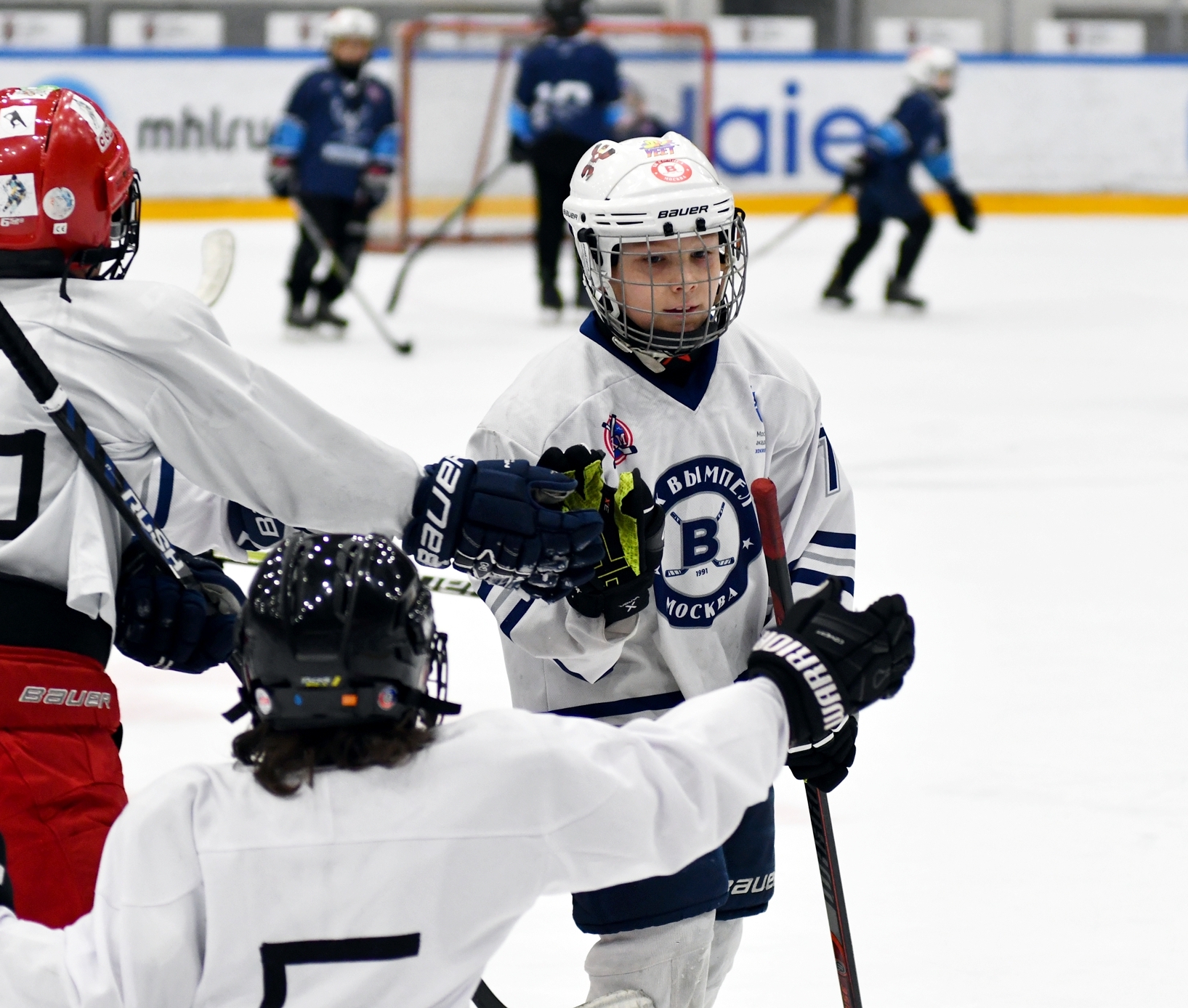 Фото: Кубок ФХМ среди команд 2016 года, плей-офф второго этапа. Арена Крылья Советов
