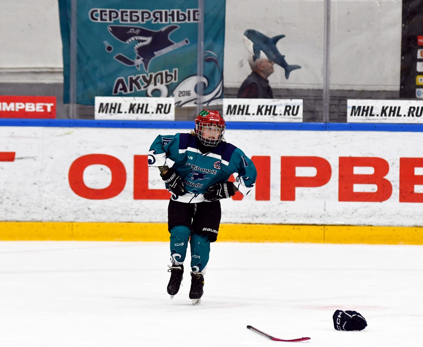 Фото: Кубок ФХМ среди команд 2016 года, плей-офф второго этапа. Арена Крылья Советов