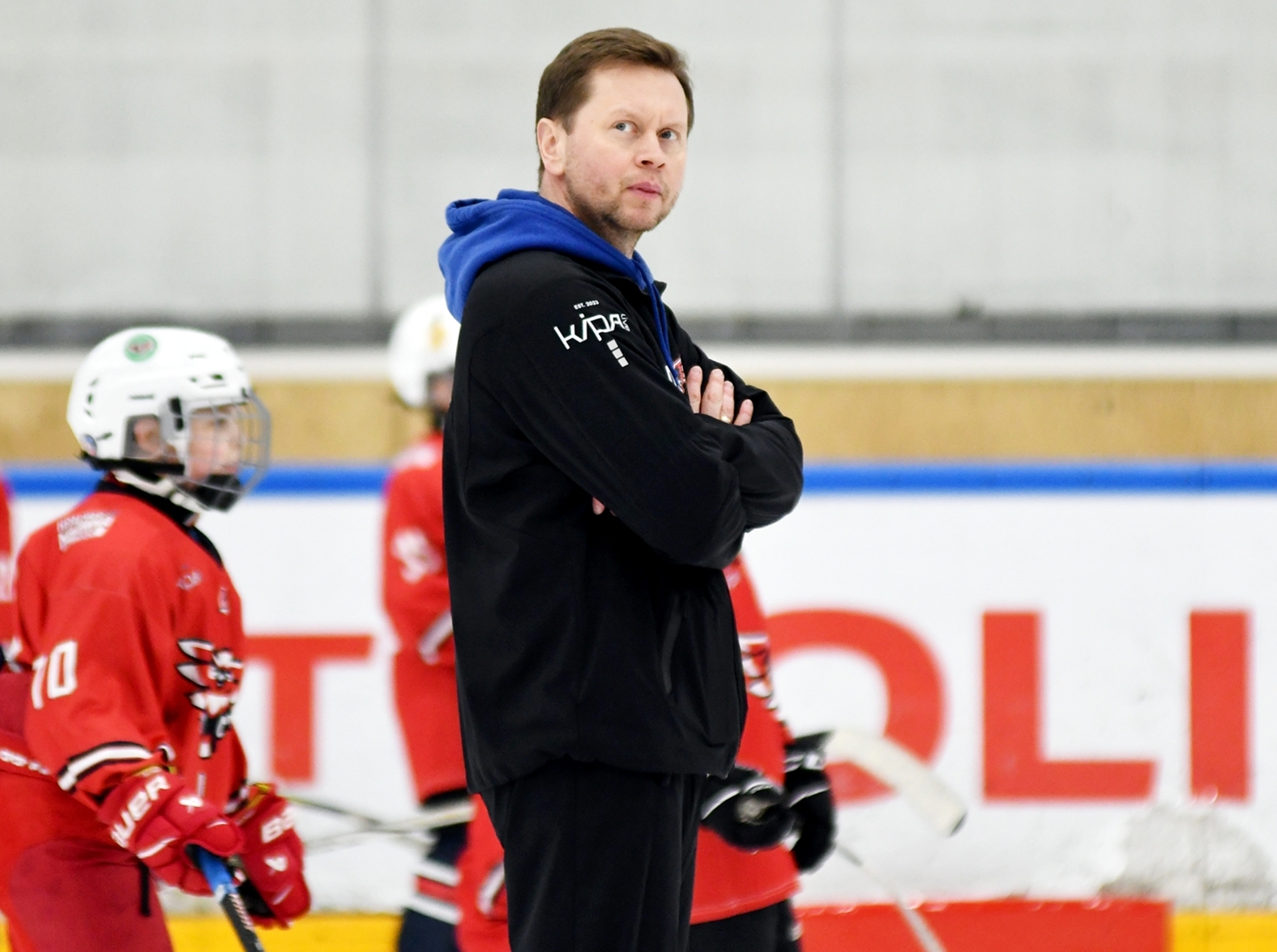 Фото: Кубок ФХМ среди команд 2016 года, плей-офф второго этапа. Арена Крылья Советов