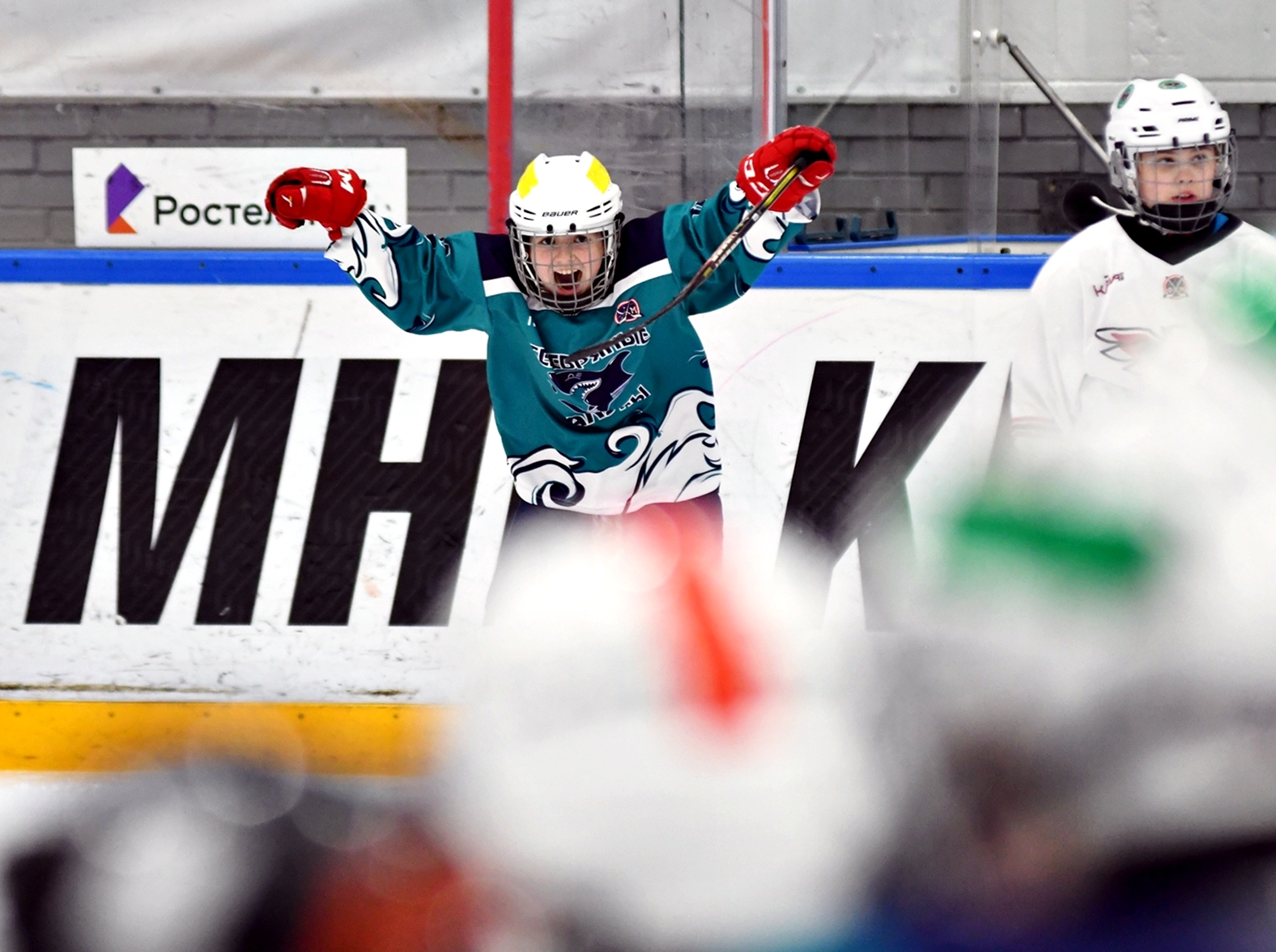 Фото: Кубок ФХМ среди команд 2016 года, плей-офф второго этапа. Арена Крылья Советов