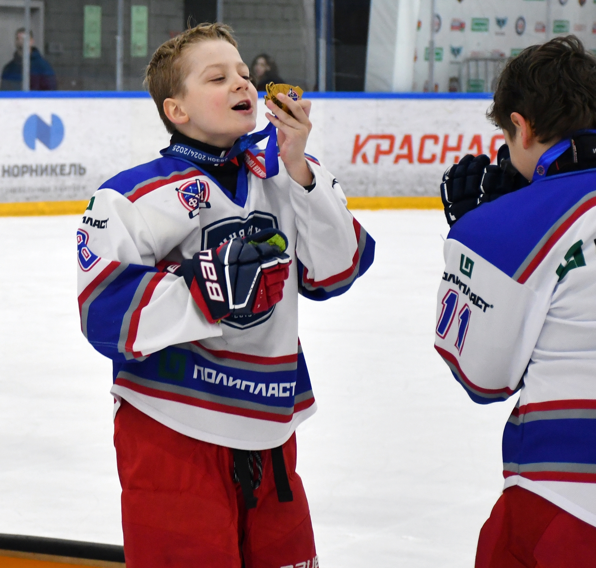 Фото: Награждение призёров второго этапа Кубка ФХМ среди команд 2016 года