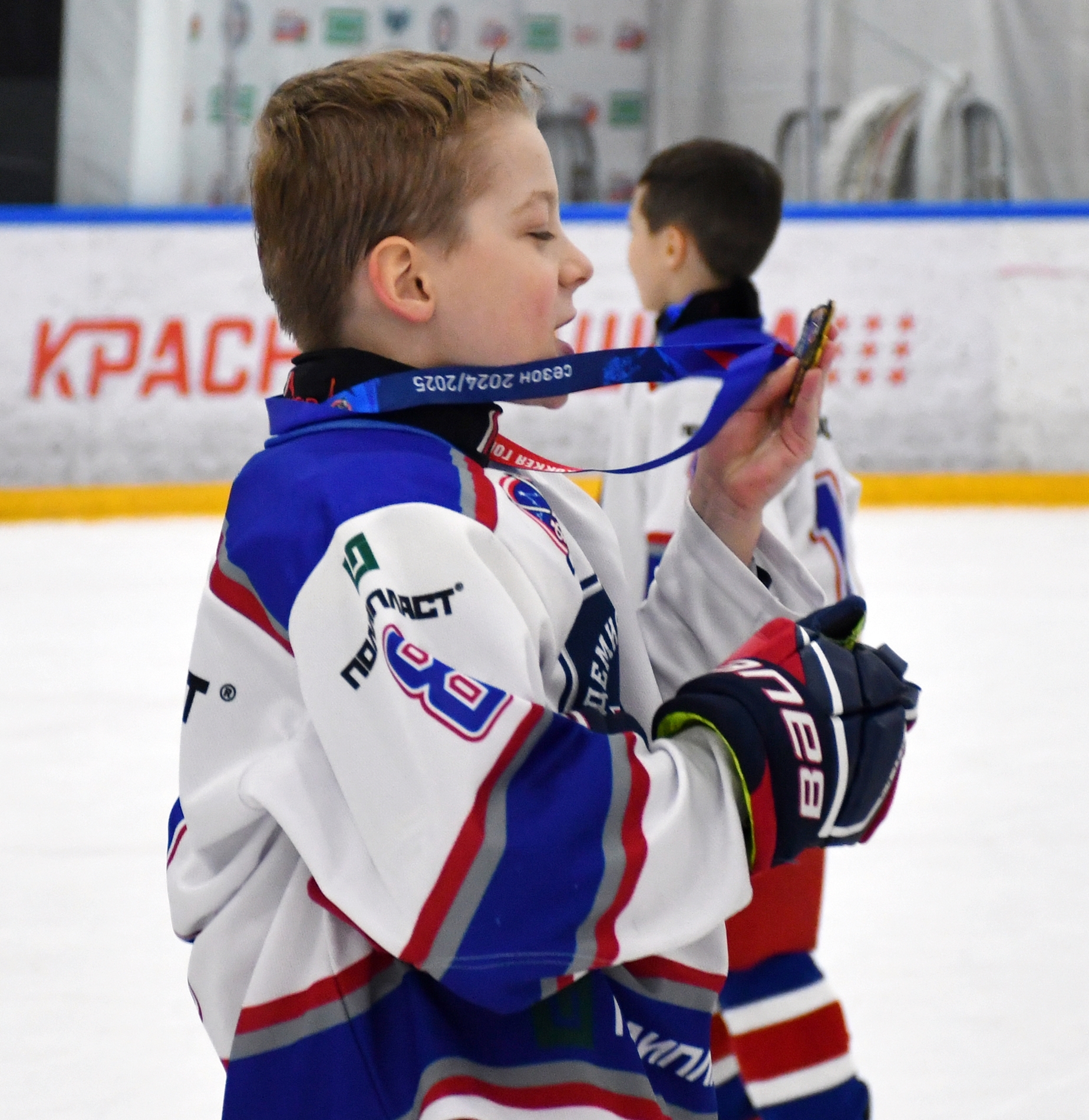 Фото: Награждение призёров второго этапа Кубка ФХМ среди команд 2016 года