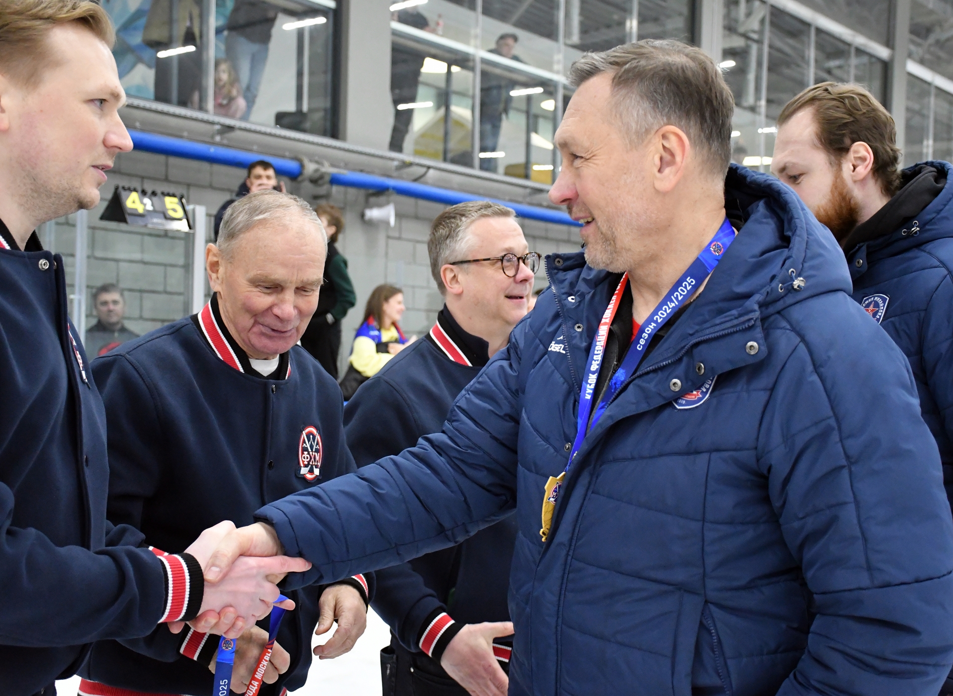 Фото: Награждение призёров второго этапа Кубка ФХМ среди команд 2016 года