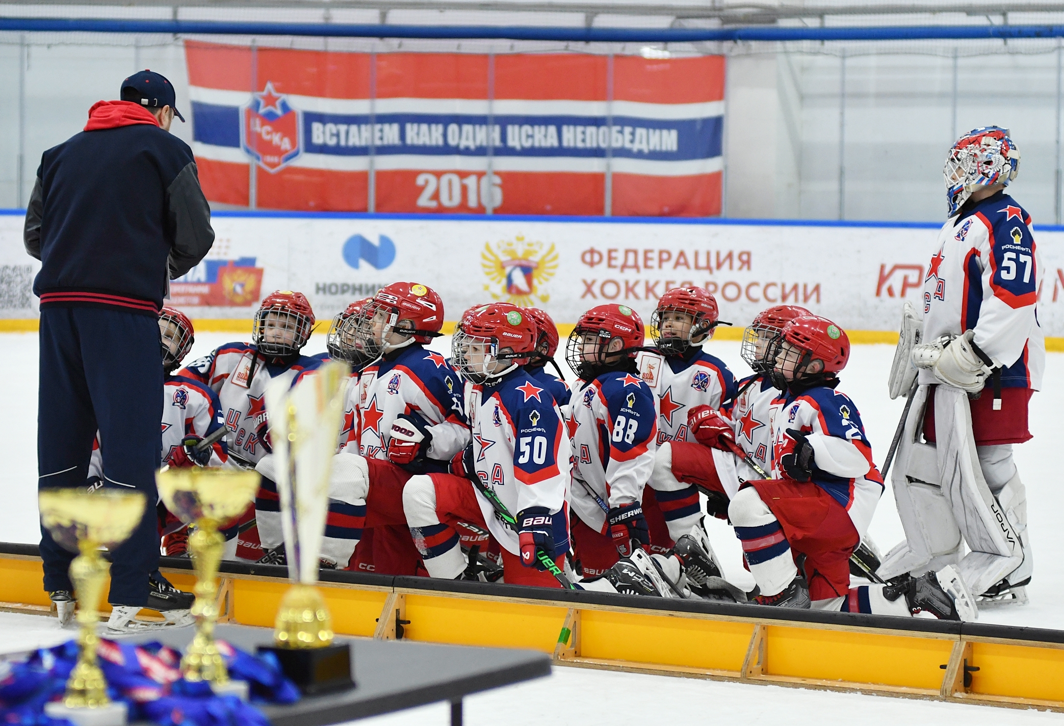 Фото: Кубок ФХМ среди команд 2016 года, финалы второго этапа. Арена Арктика
