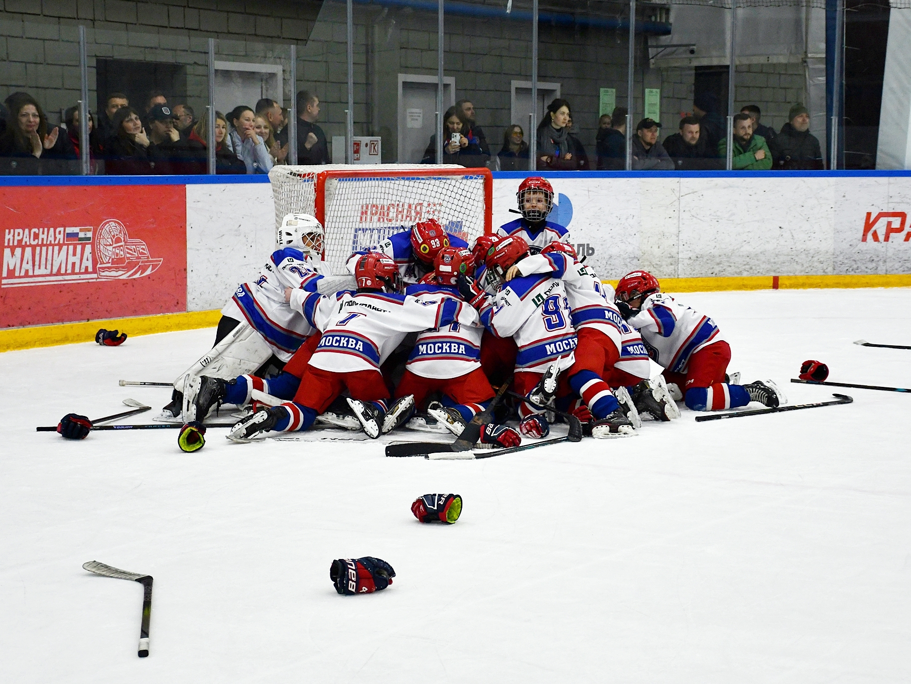 Фото: Кубок ФХМ среди команд 2016 года, финалы второго этапа. Арена Арктика
