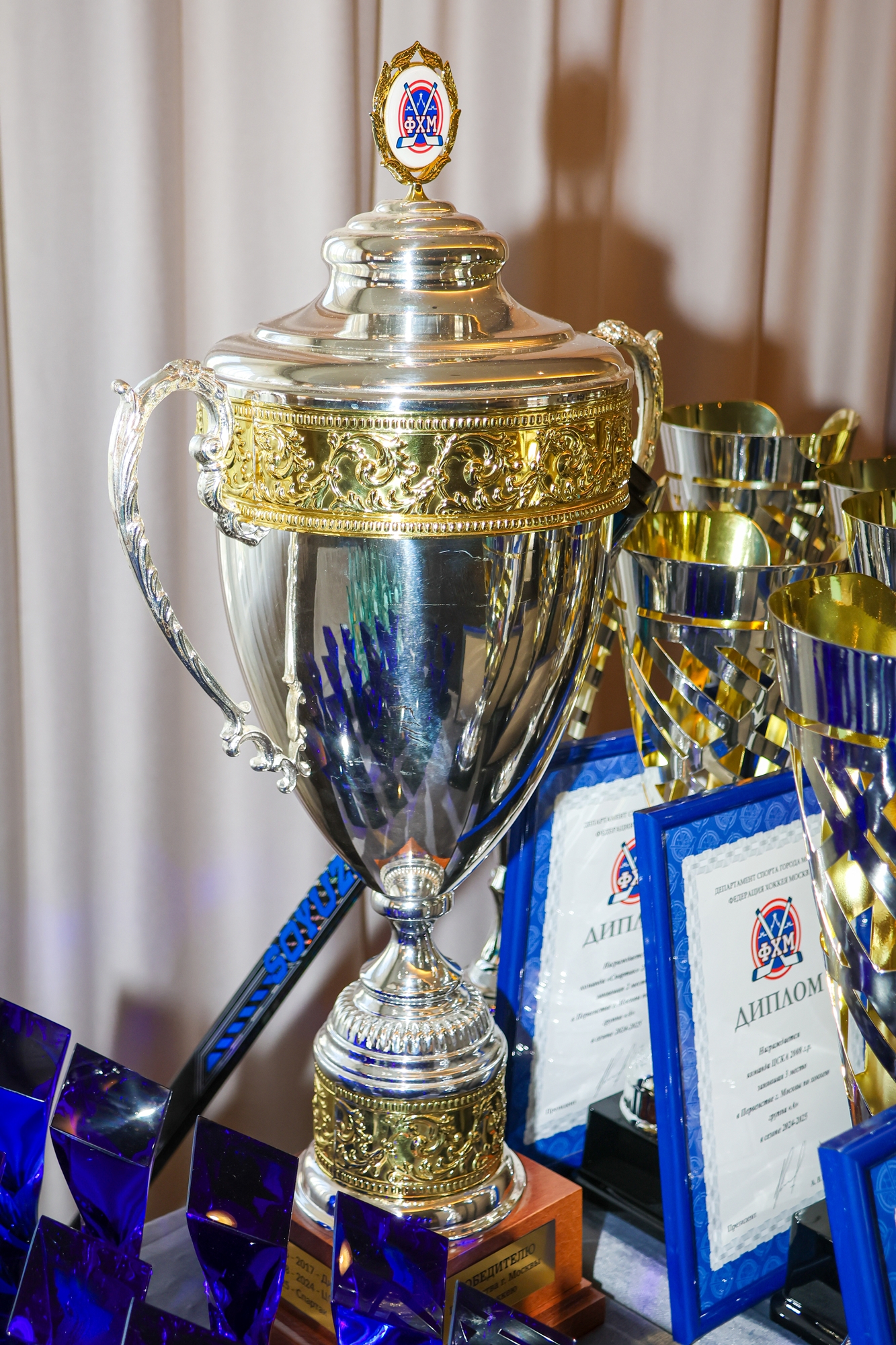 Фото: Церемония награждения победителей и призёров соревнований ФХМ