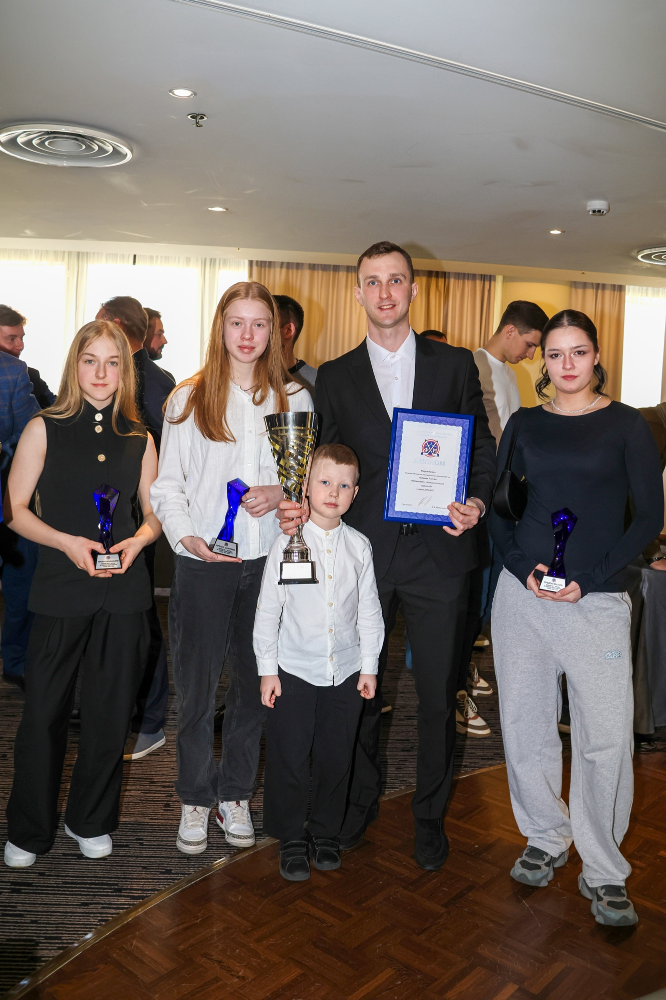 Фото: Церемония награждения победителей и призёров соревнований ФХМ