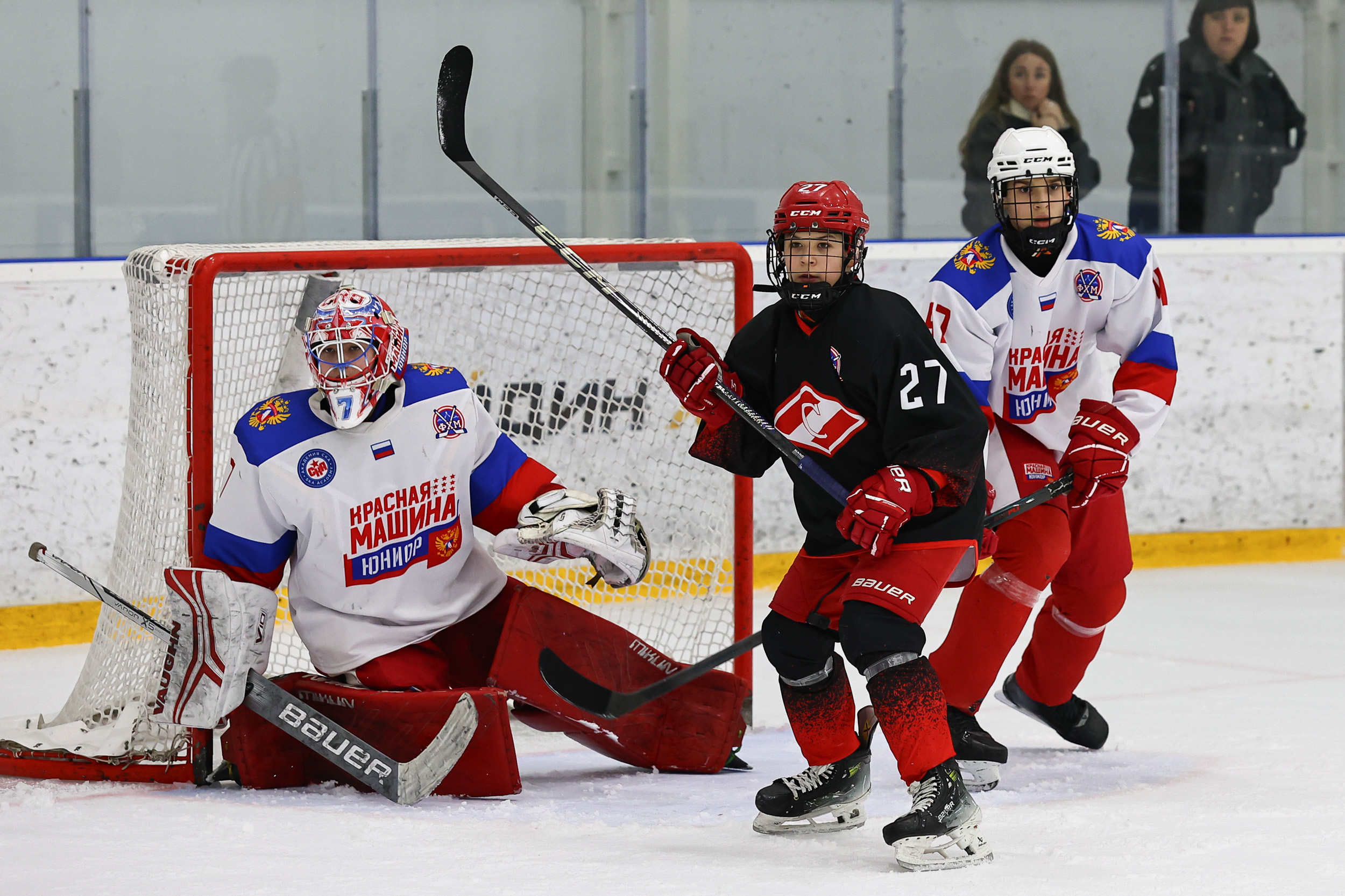 Фото: Спартак 2011 – Красная машина Юниор – 3:2 ПБ. Полуфинал плей-офф Первенства