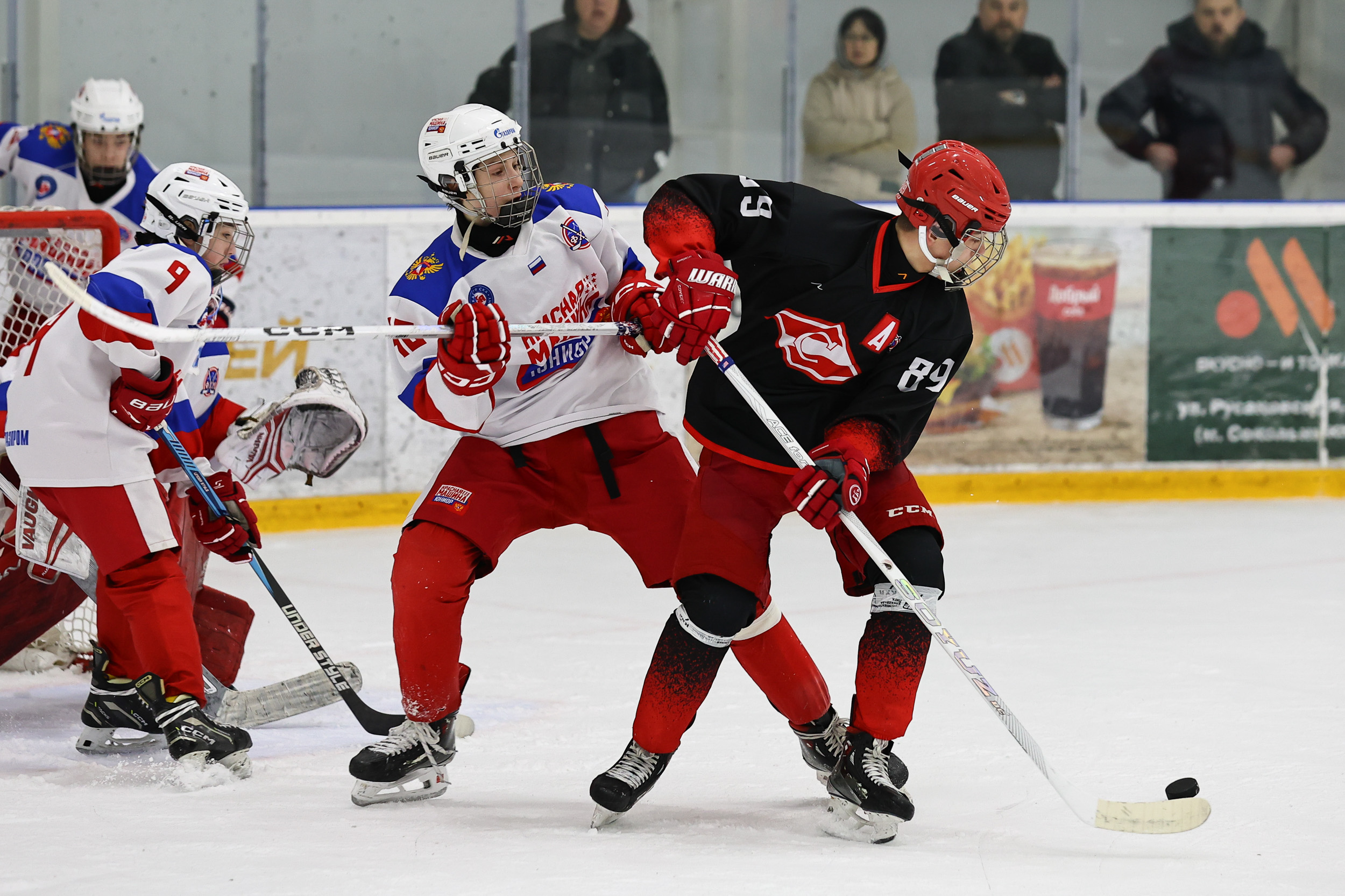 Фото: Спартак 2011 – Красная машина Юниор – 3:2 ПБ. Полуфинал плей-офф Первенства