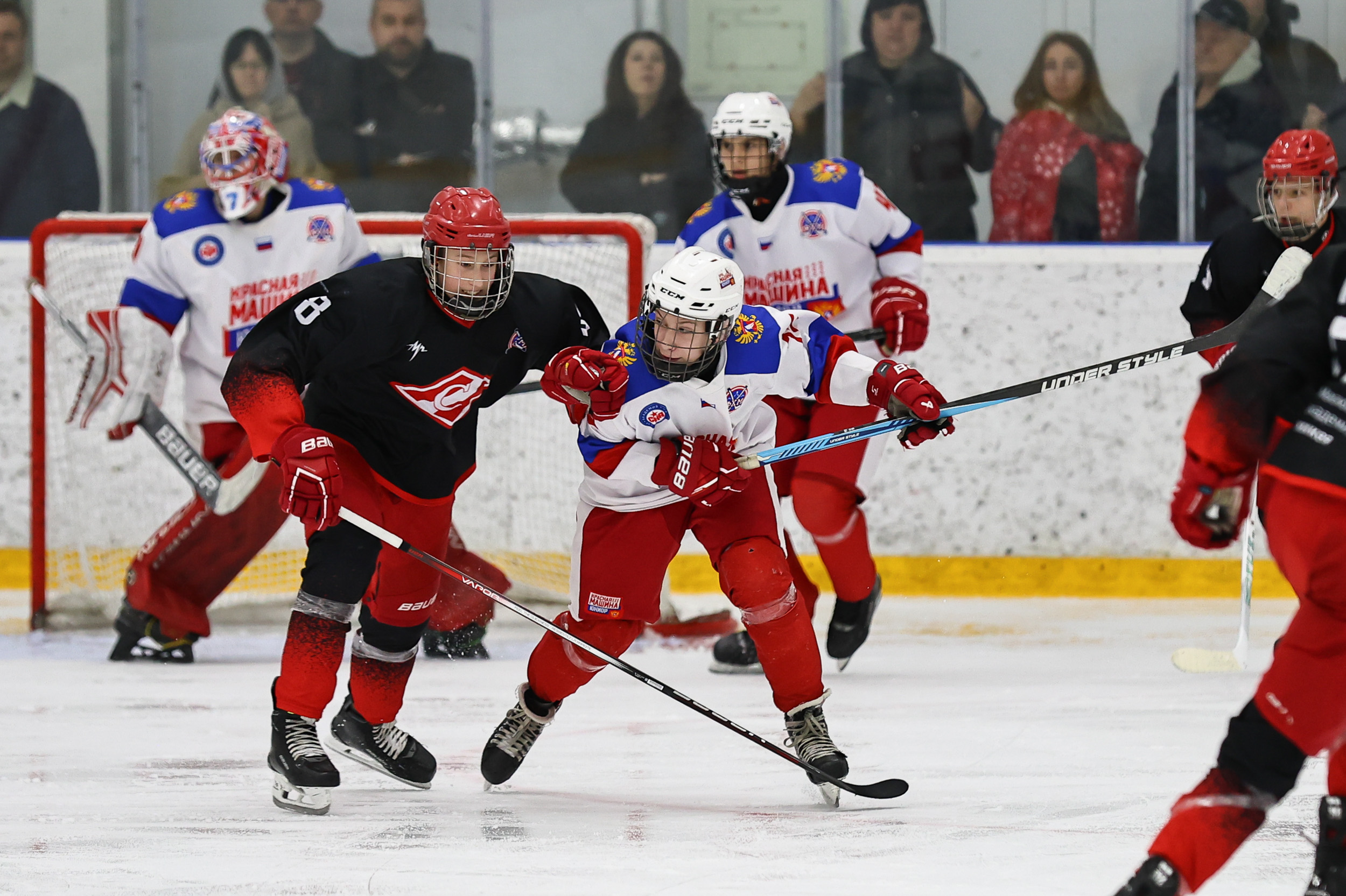 Фото: Спартак 2011 – Красная машина Юниор – 3:2 ПБ. Полуфинал плей-офф Первенства