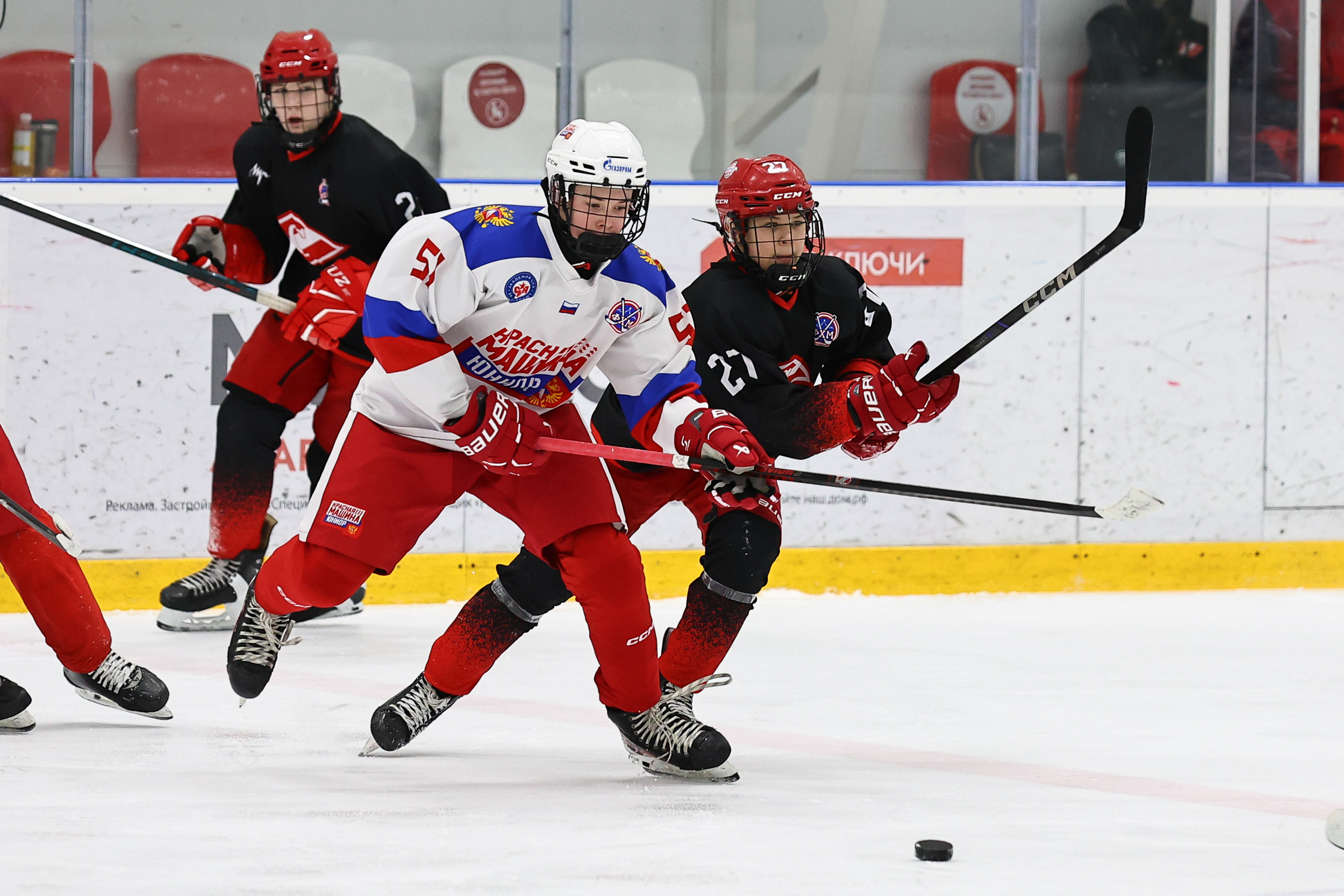 Фото: Спартак 2011 – Красная машина Юниор – 3:2 ПБ. Полуфинал плей-офф Первенства