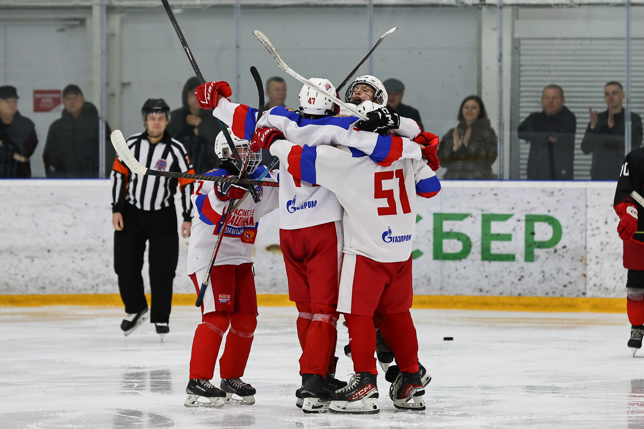 Фото: Спартак 2011 – Красная машина Юниор – 3:2 ПБ. Полуфинал плей-офф Первенства