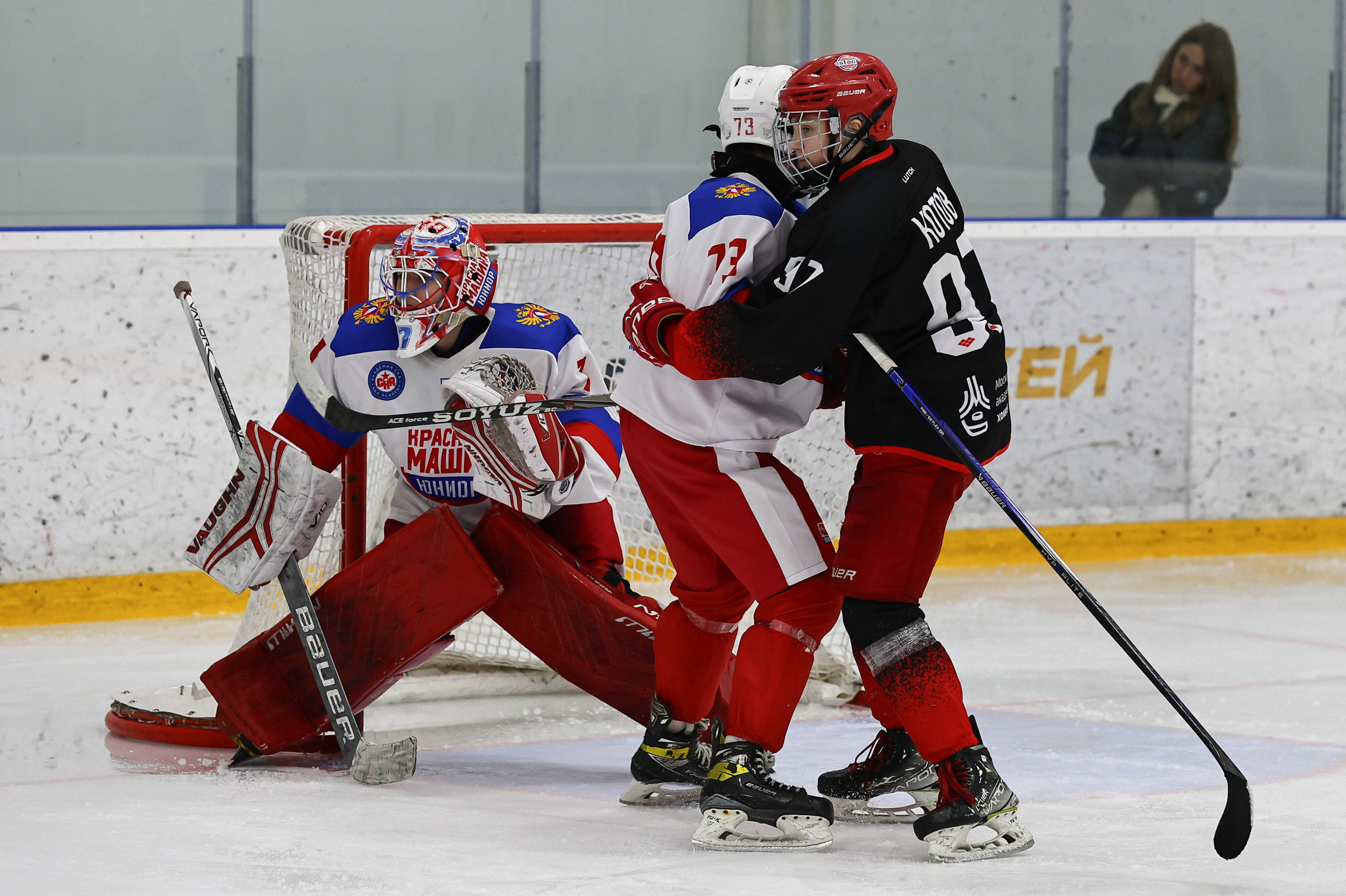 Фото: Спартак 2011 – Красная машина Юниор – 3:2 ПБ. Полуфинал плей-офф Первенства