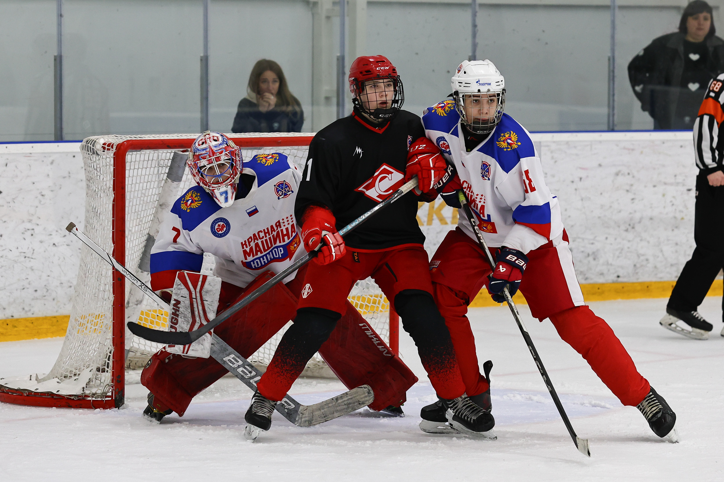 Фото: Спартак 2011 – Красная машина Юниор – 3:2 ПБ. Полуфинал плей-офф Первенства