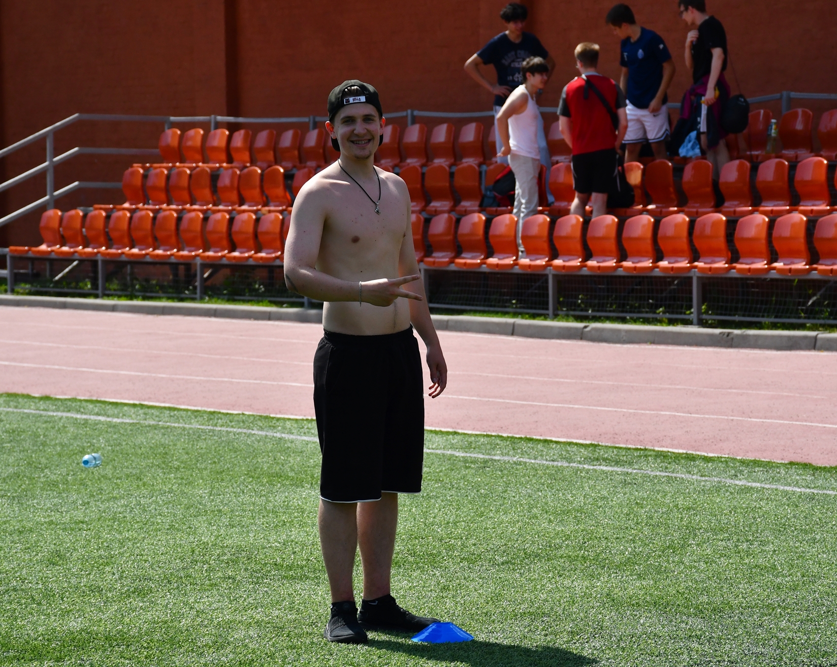 Фото: Сборы судей ФХМ, сдача нормативов на земле