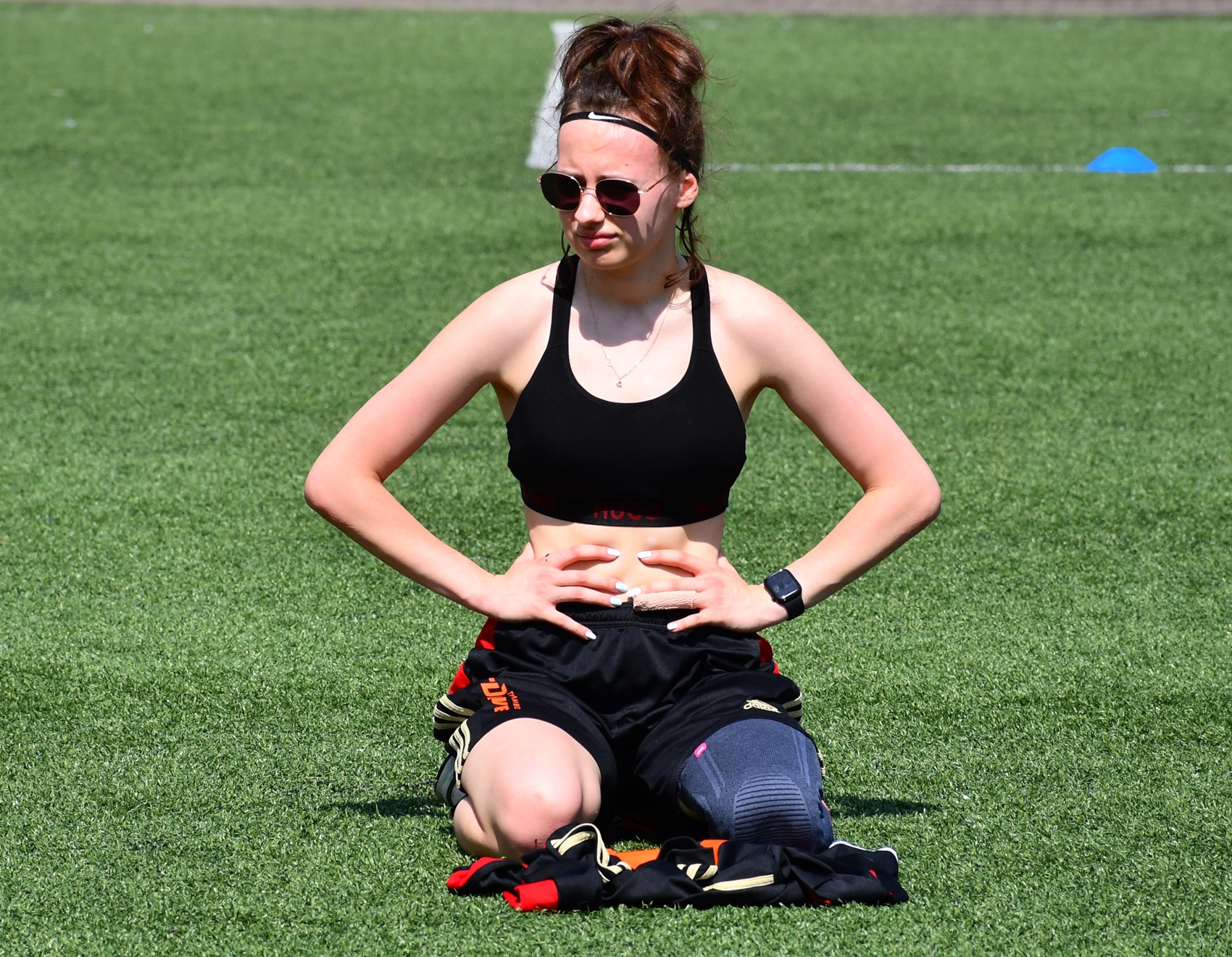 Фото: Сборы судей ФХМ, сдача нормативов на земле