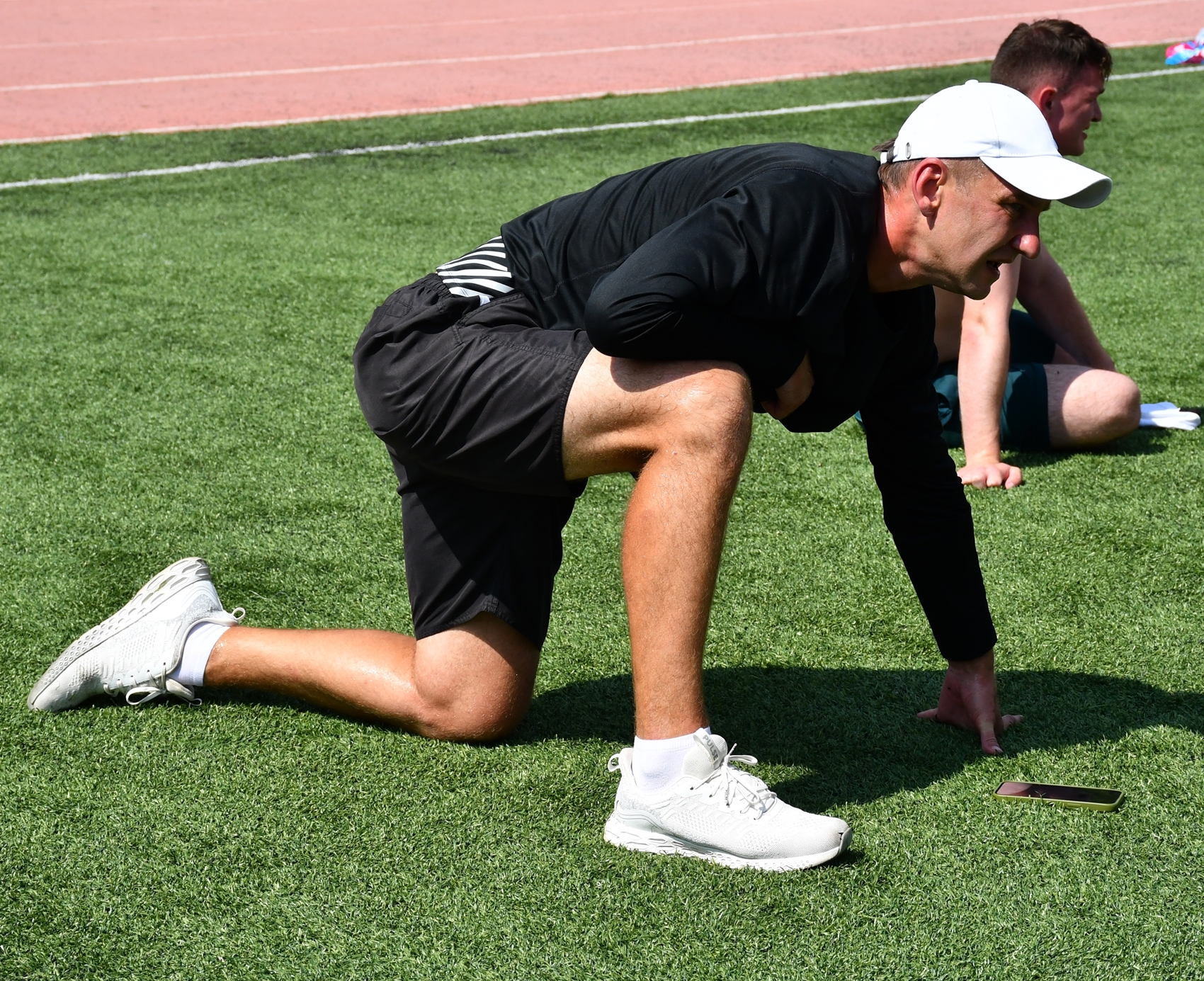 Фото: Сборы судей ФХМ, сдача нормативов на земле
