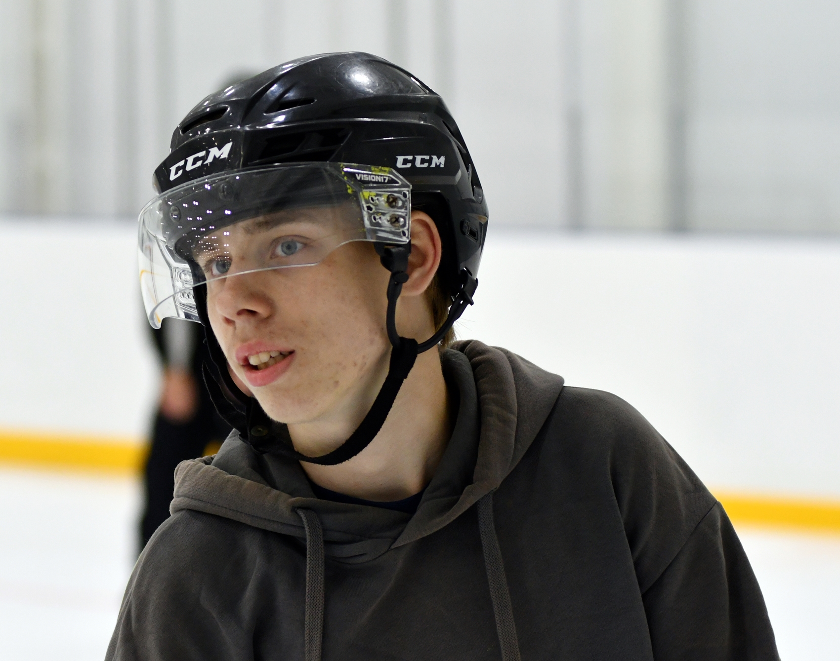 Фото: Сборы судей ФХМ, сдача нормативов на льду