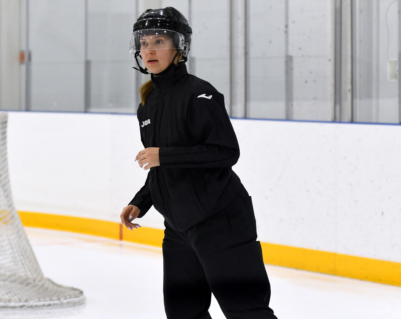 Фото: Сборы судей ФХМ, сдача нормативов на льду