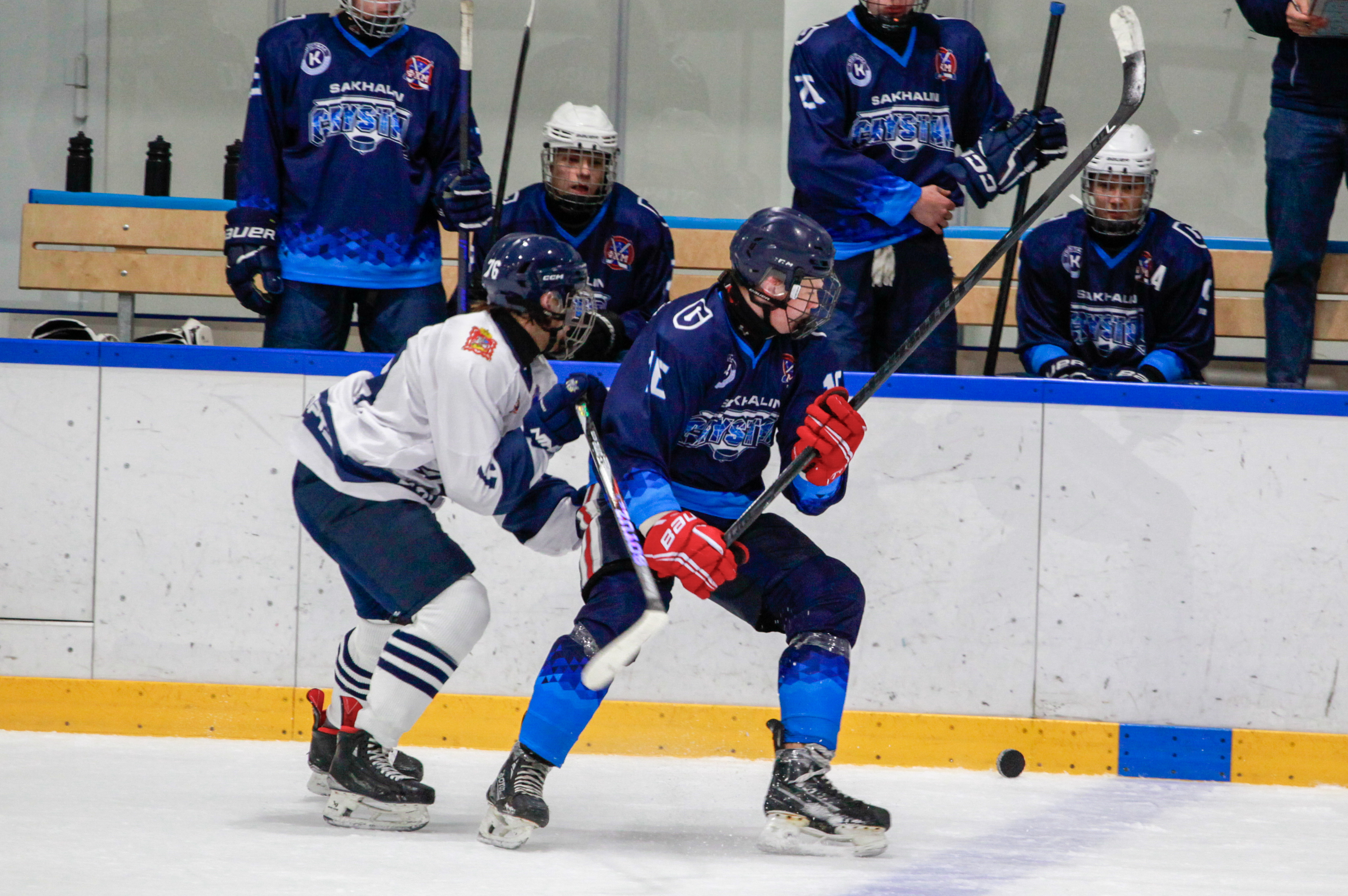 Фото: Кристалл-Сахалин - Атлант Юниоры