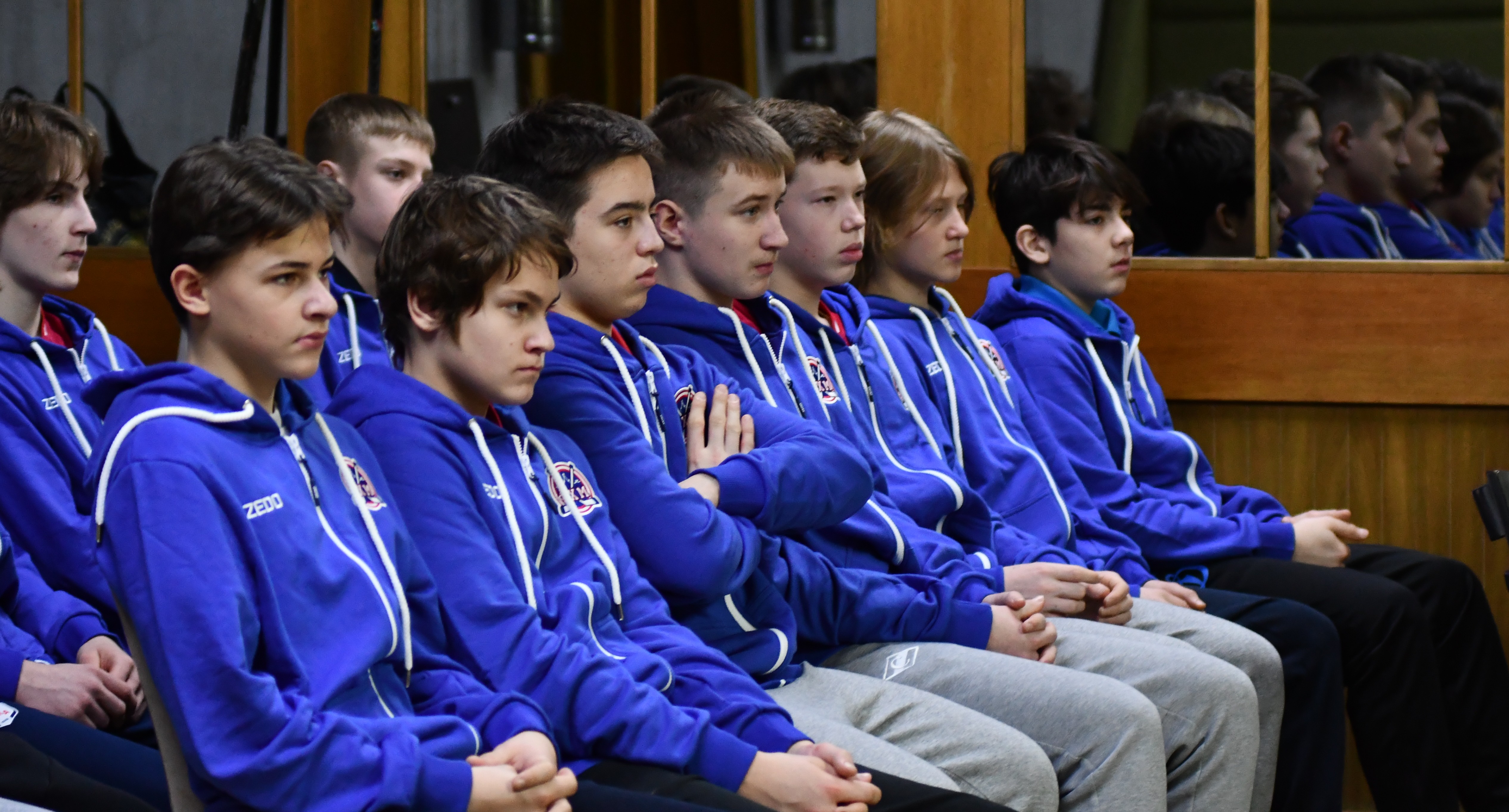 Фото: Встреча сборной Москвы-2012 с Андреем Николишиным 