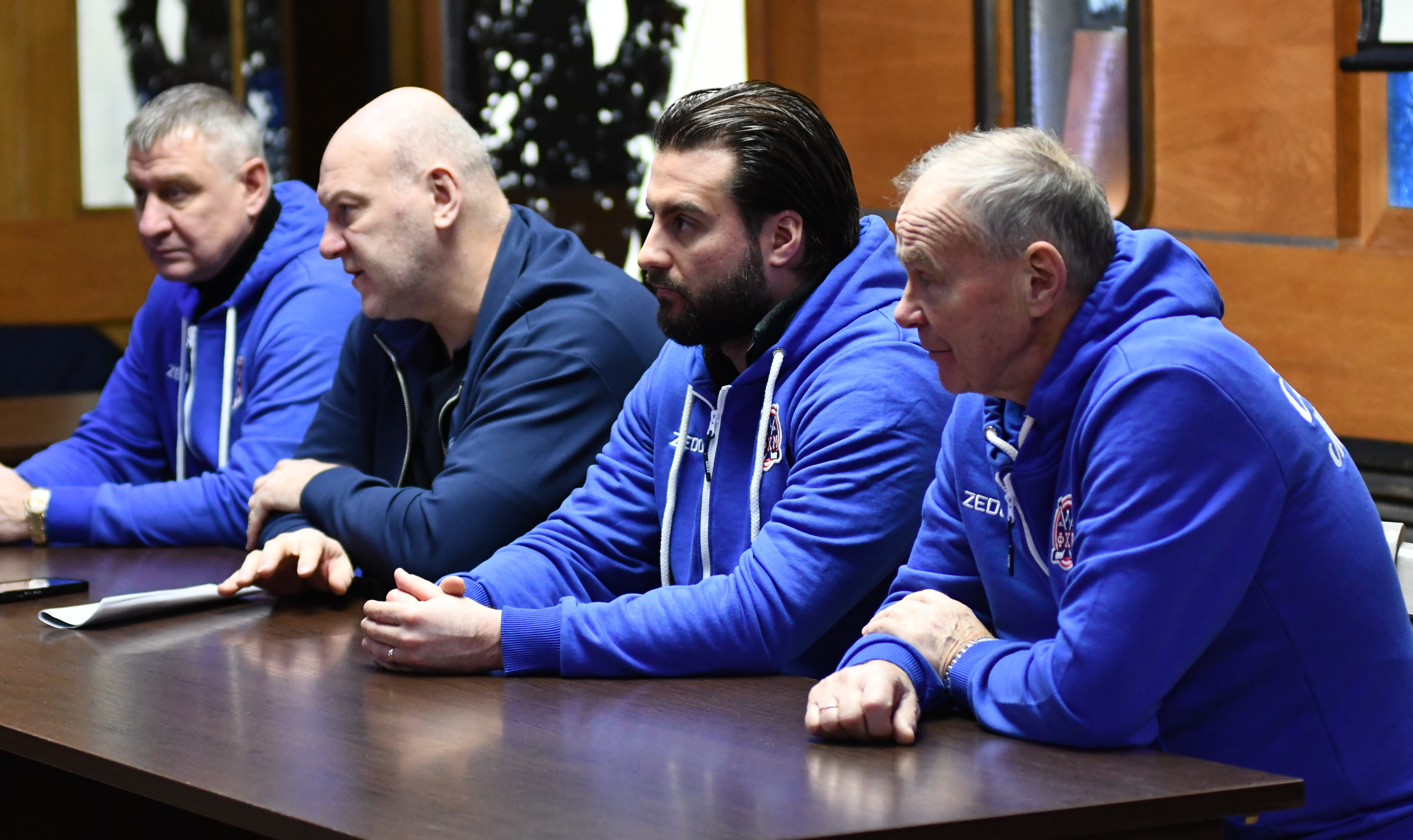 Фото: Встреча сборной Москвы-2012 с Андреем Николишиным 